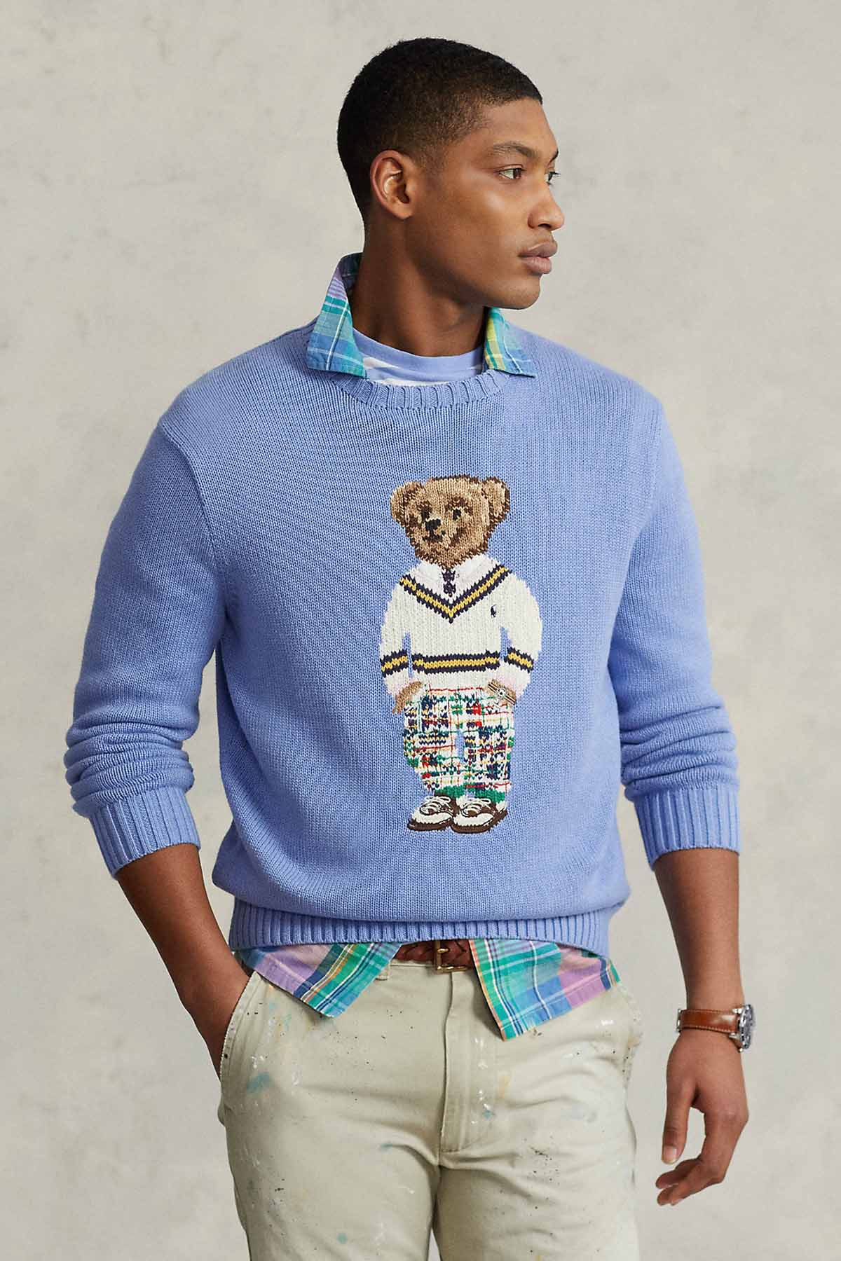 Polo Ralph Lauren Polo Bear Örgü Triko-Libas Trendy Fashion Store