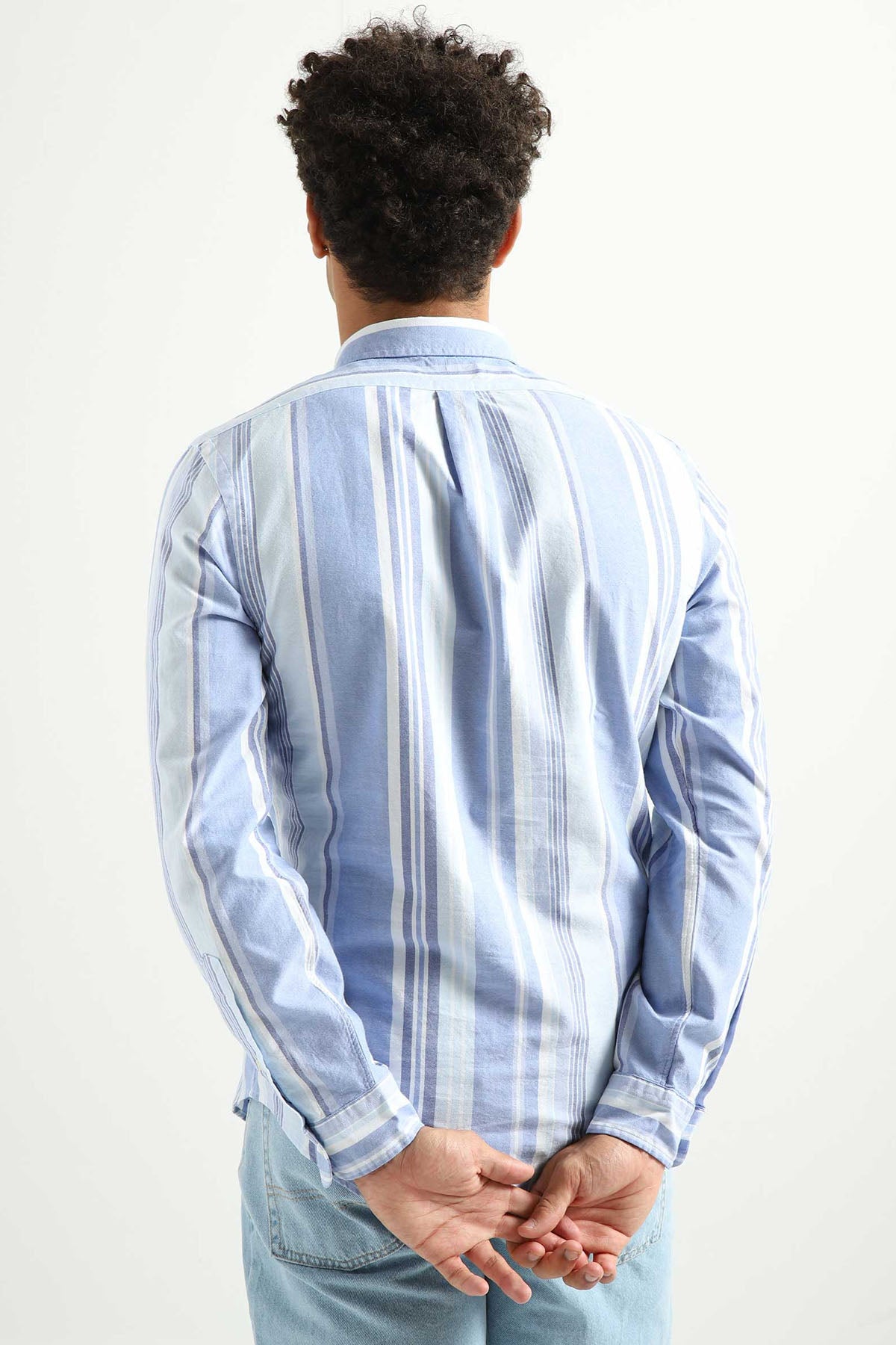 Polo Ralph Lauren Slim Fit Çizgili Oxford Gömlek-Libas Trendy Fashion Store