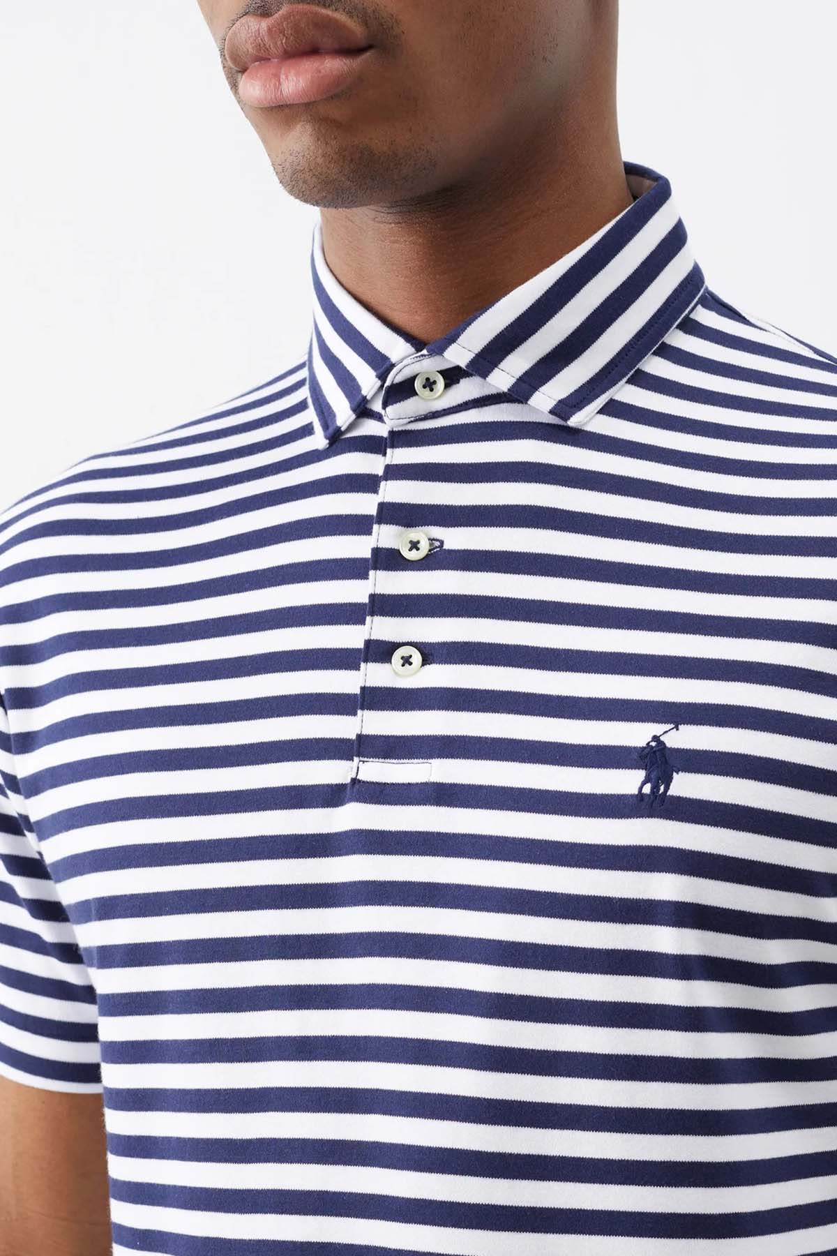 Polo Ralph Lauren Custom Slim Fit Polo Yaka T-shirt-Libas Trendy Fashion Store