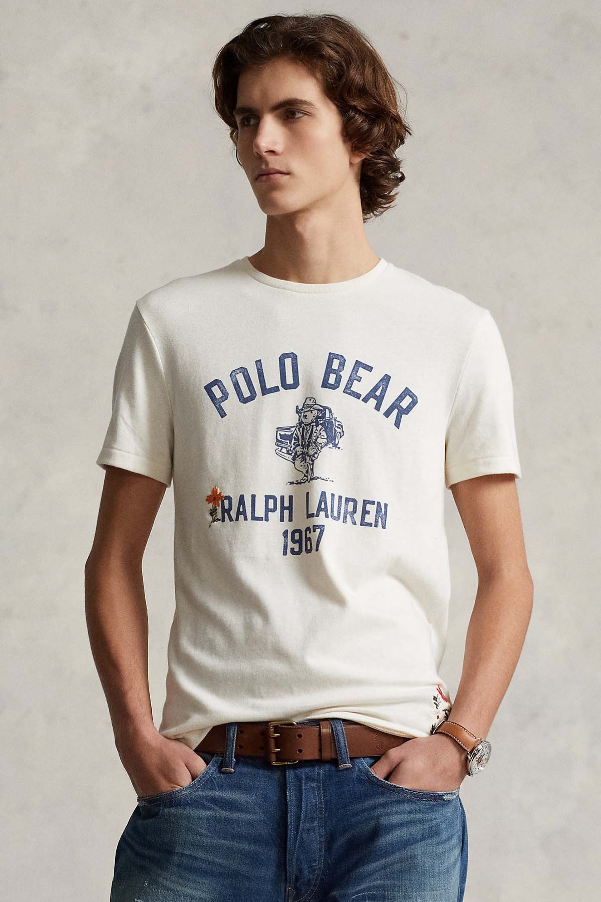 Polo Ralph Lauren Polo Bear Custom Slim Fit T-shirt-Libas Trendy Fashion Store