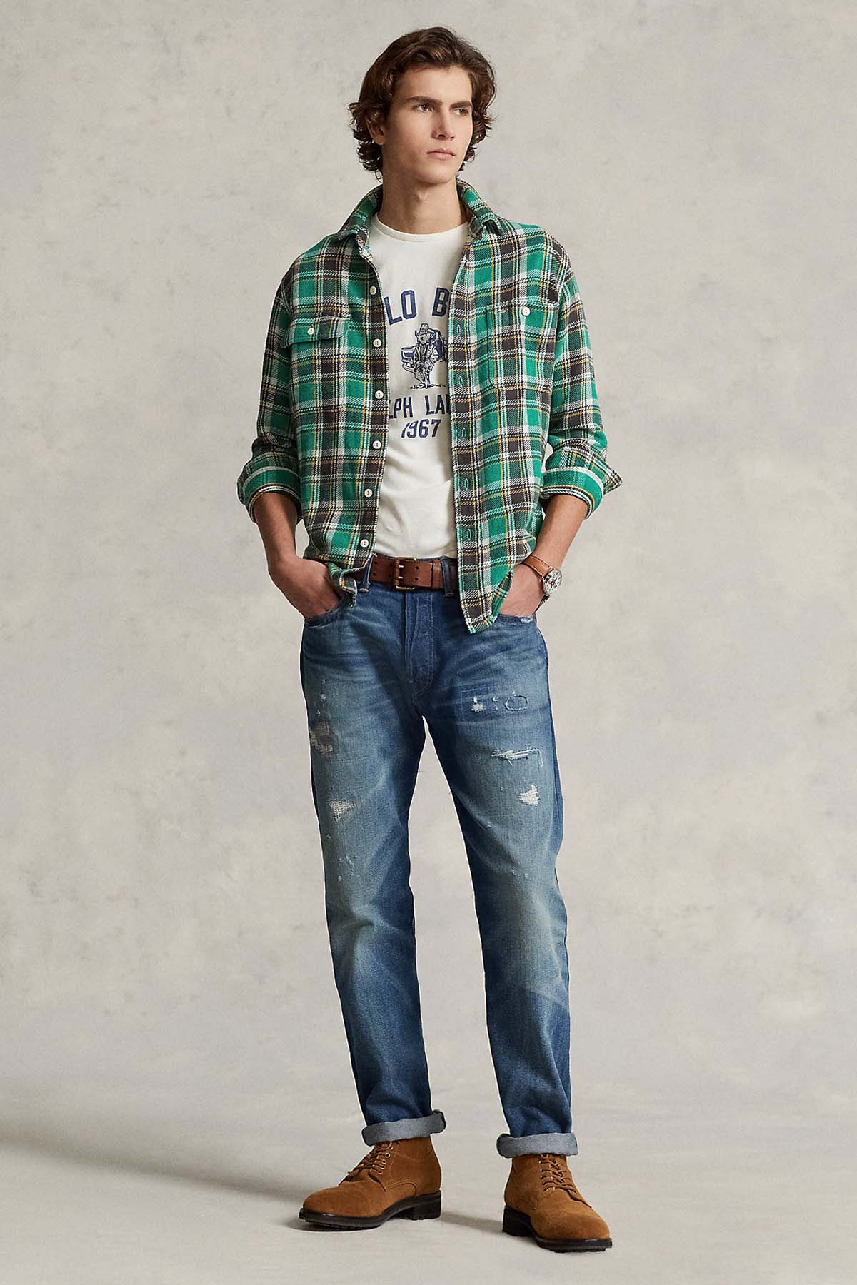 Polo Ralph Lauren Polo Bear Custom Slim Fit T-shirt-Libas Trendy Fashion Store