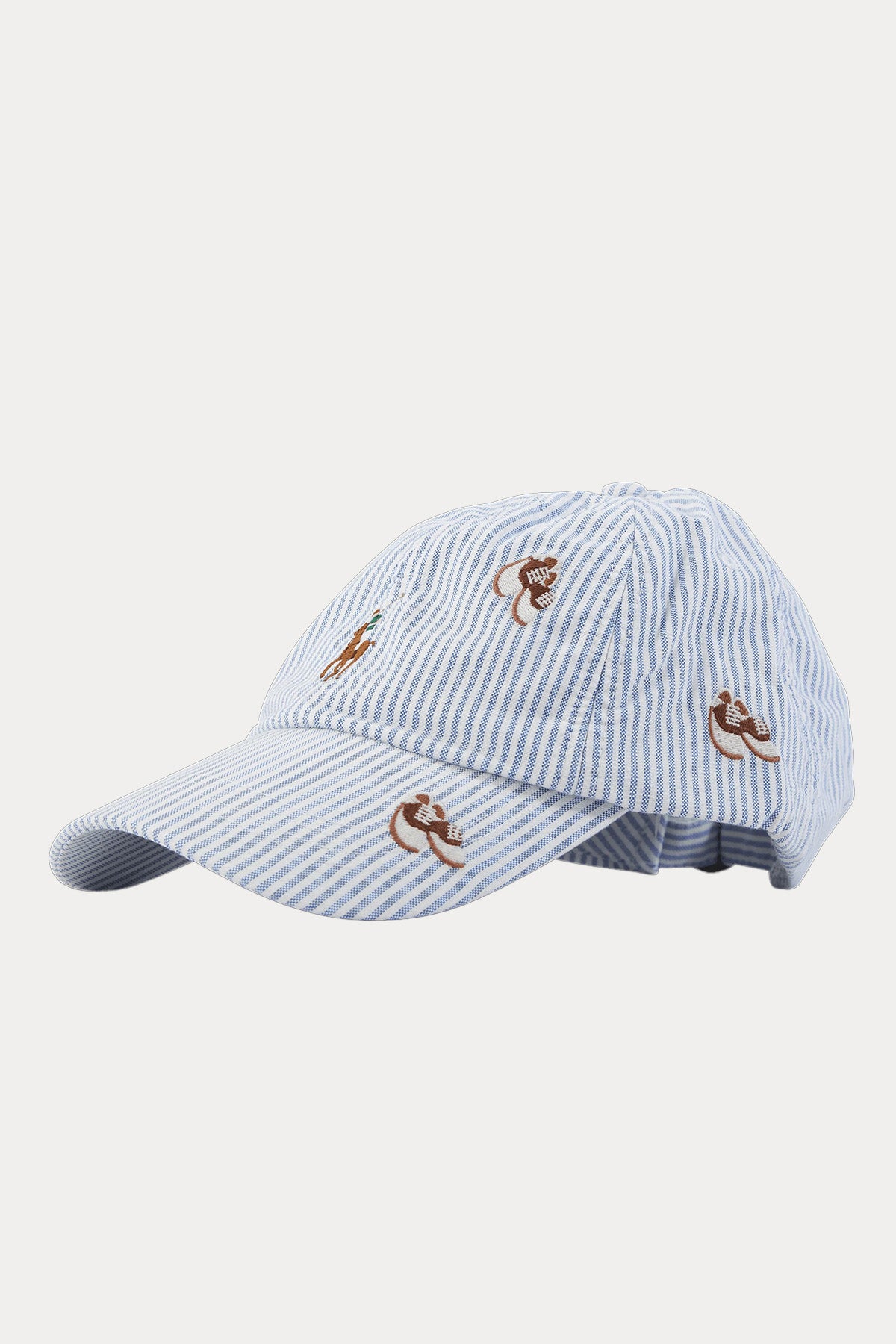 Polo Ralph Lauren Ayakkabı Nakışlı Çizgili Şapka-Libas Trendy Fashion Store