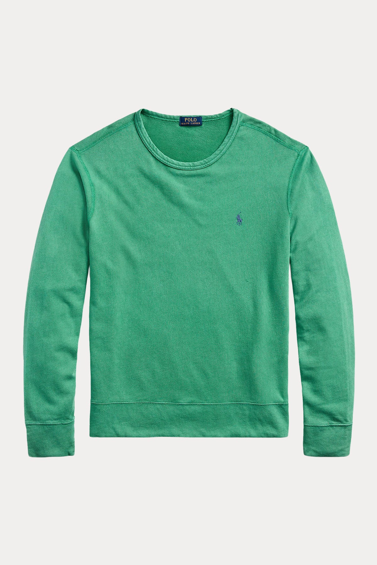 Polo Ralph Lauren Yuvarlak Yaka Yıkamalı İçi Şardonlu Sweatshirt-Libas Trendy Fashion Store