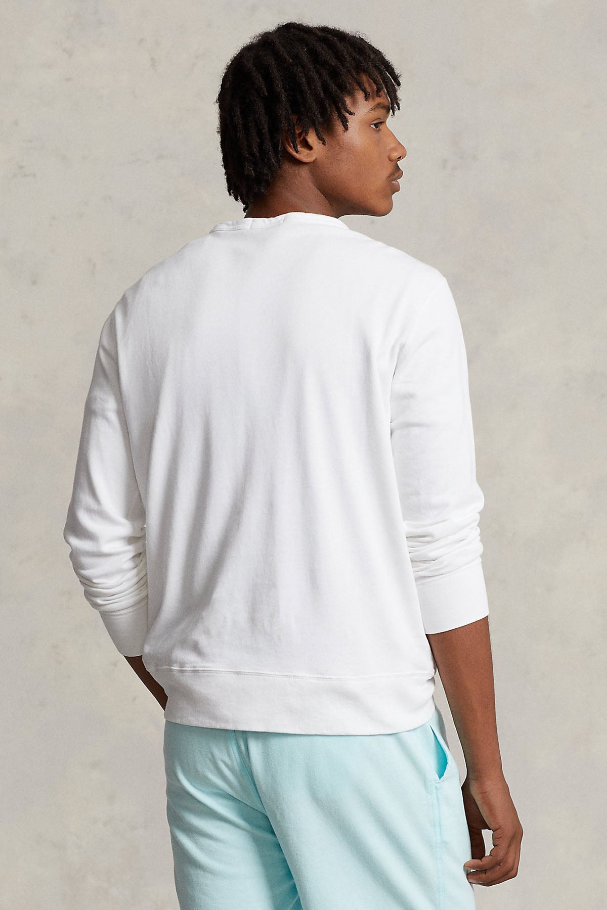 Polo Ralph Lauren Yuvarlak Yaka Yıkamalı İçi Şardonlu Sweatshirt-Libas Trendy Fashion Store