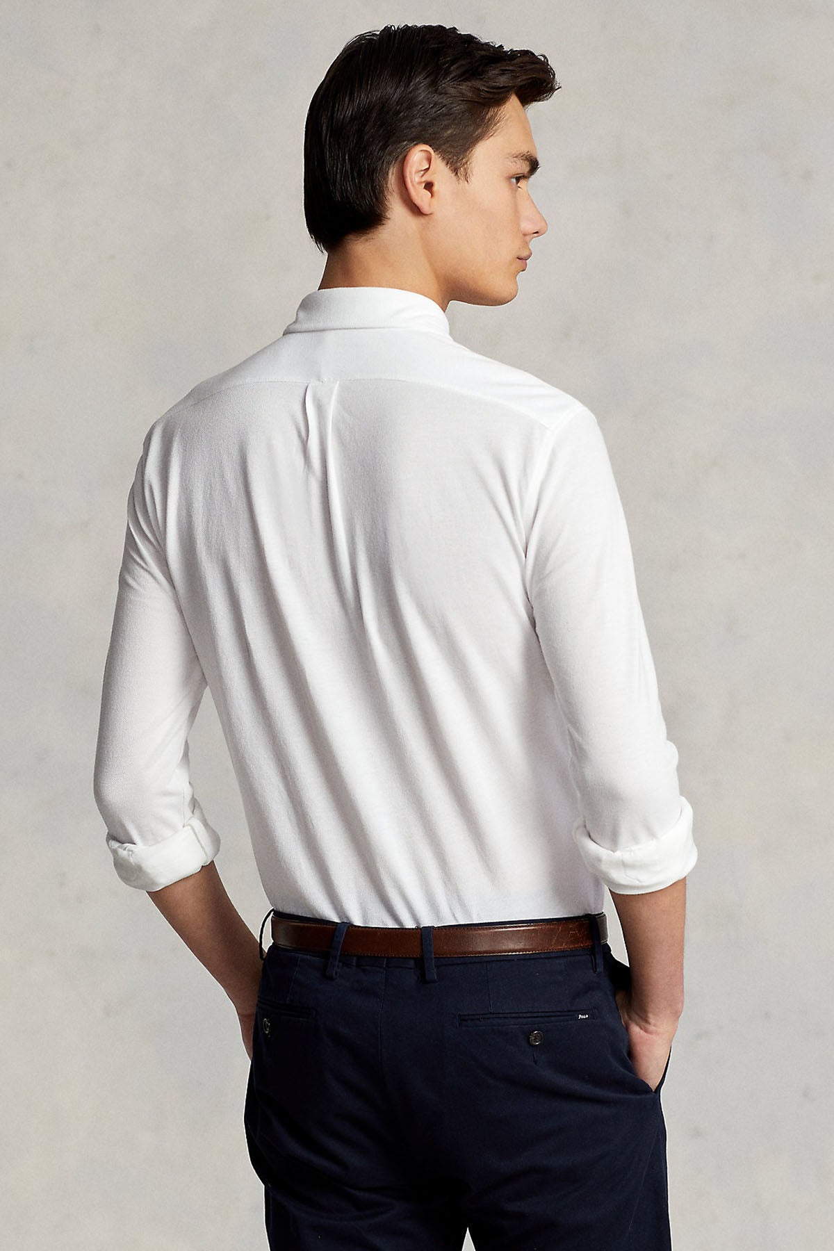 Polo Ralph Lauren Custom Fit Featherweight Mesh Gömlek-Libas Trendy Fashion Store