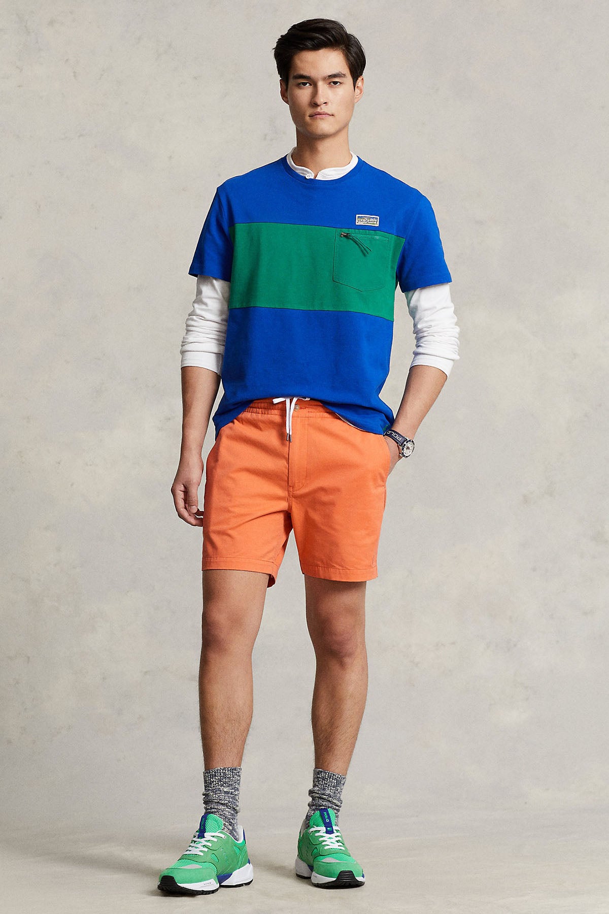 Polo Ralph Lauren Beli Lastikli Stretch Classic Fit Şort-Libas Trendy Fashion Store