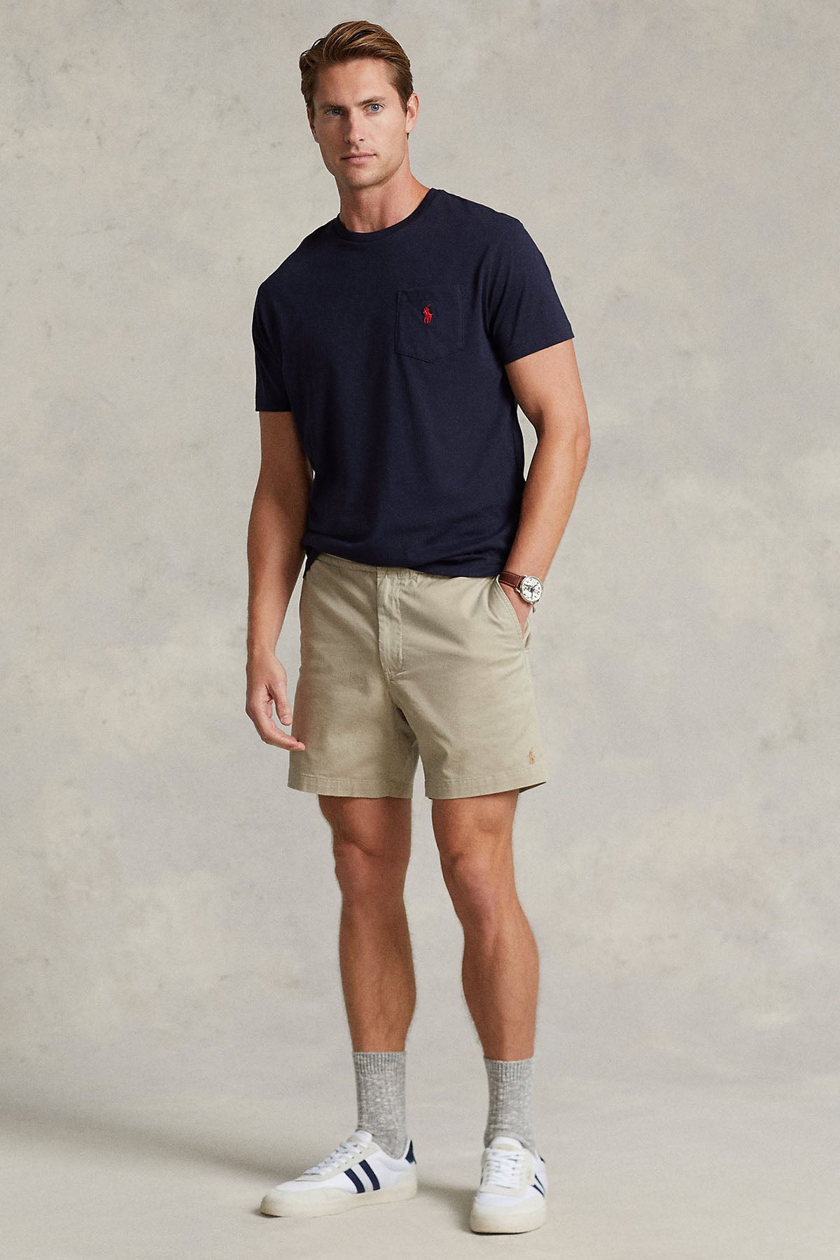 Polo Ralph Lauren Beli Lastikli Stretch Classic Fit Şort-Libas Trendy Fashion Store