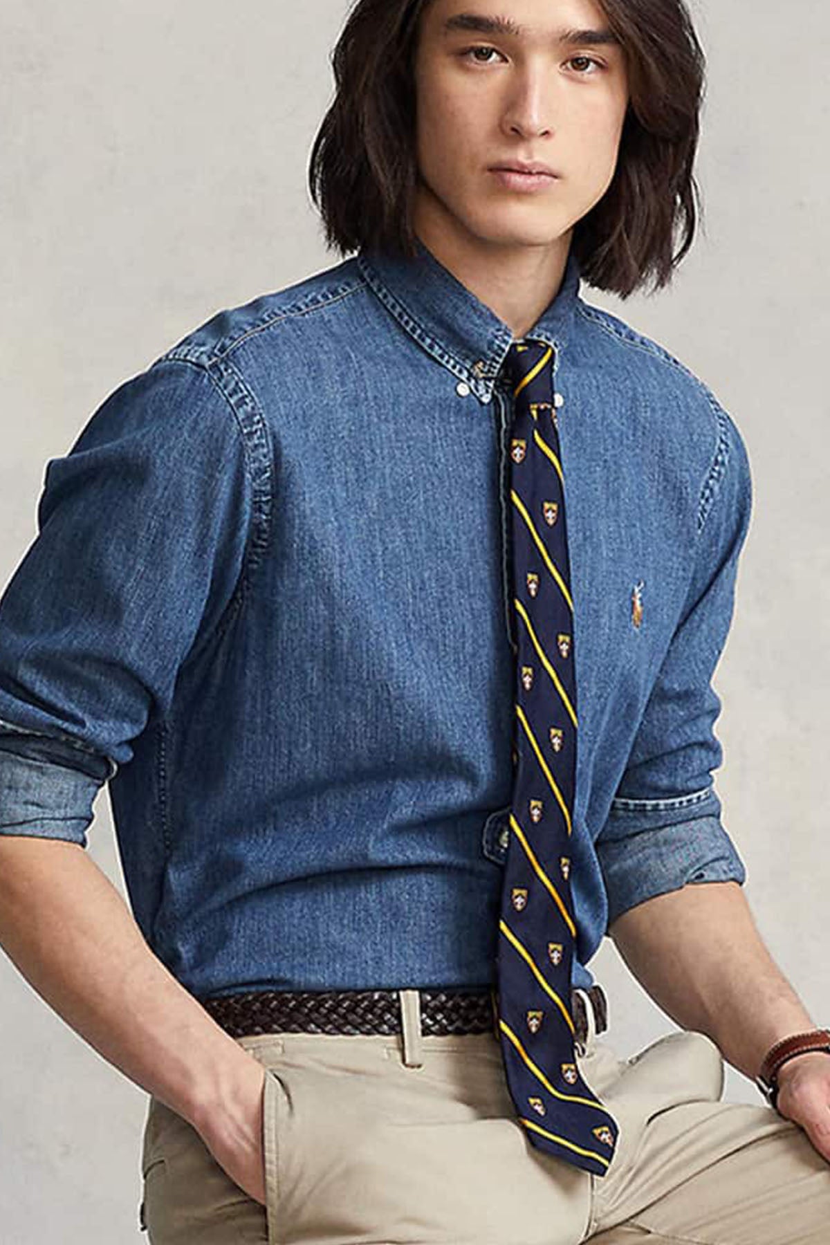 Polo Ralph Lauren Slim Fit Denim Gömlek-Libas Trendy Fashion Store