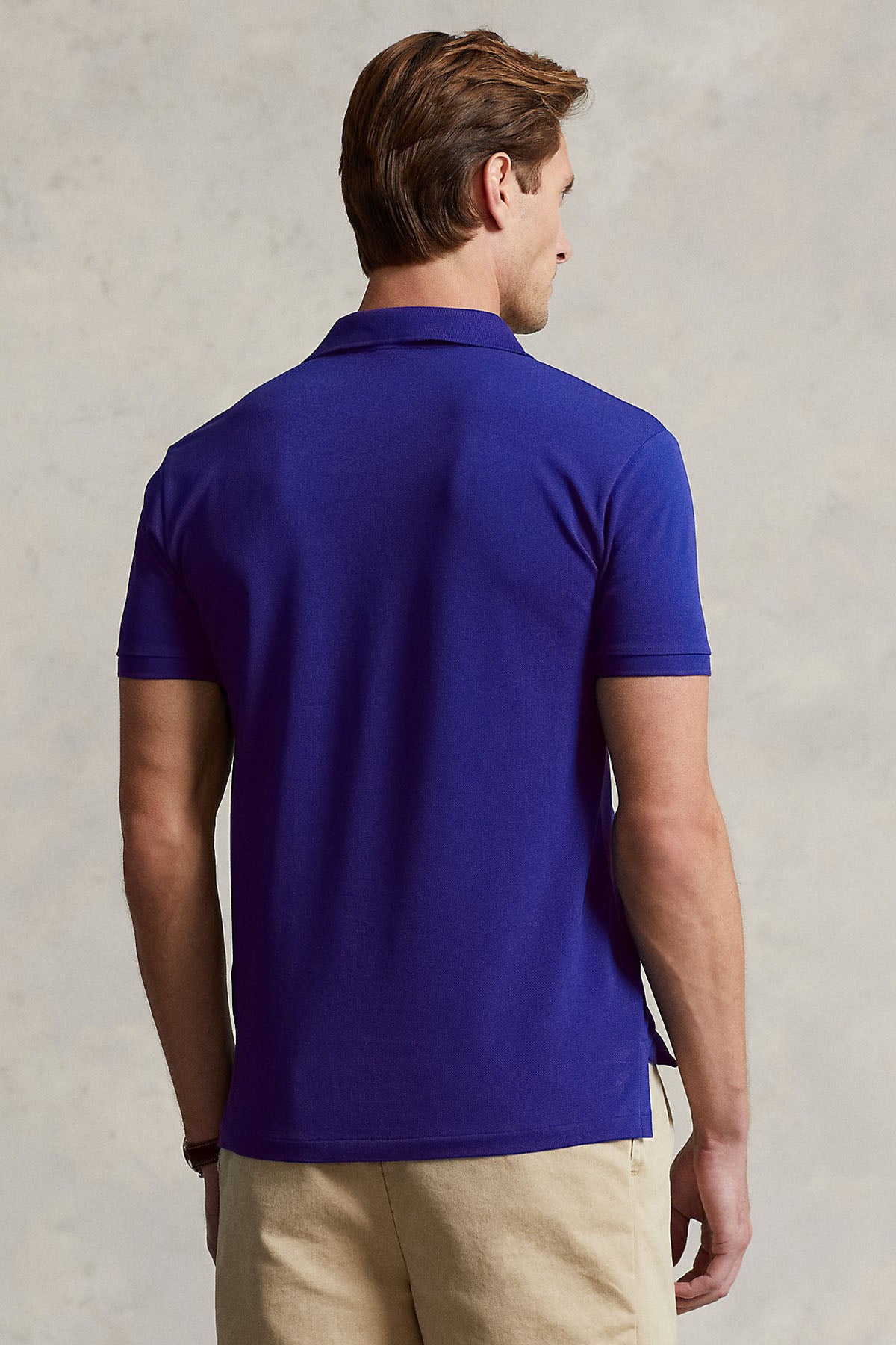 Polo Ralph Lauren Slim Fit Stretch Mesh Polo Yaka T-shirt-Libas Trendy Fashion Store