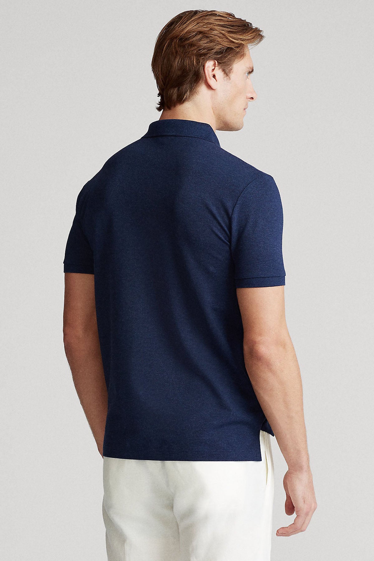 Polo Ralph Lauren Slim Fit Stretch Mesh Polo Yaka T-shirt-Libas Trendy Fashion Store