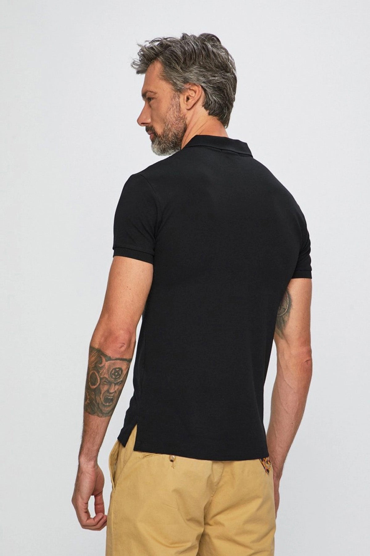 Polo Ralph Lauren Slim Fit Stretch Mesh Polo Yaka T-shirt-Libas Trendy Fashion Store