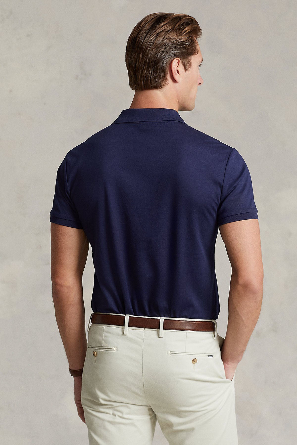 Polo Ralph Lauren Custom Slim Fit Polo Yaka T-shirt-Libas Trendy Fashion Store