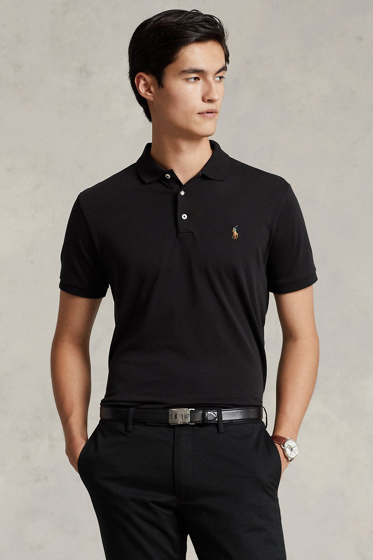Polo Ralph Lauren Custom Slim Fit Polo Yaka T-shirt-Libas Trendy Fashion Store