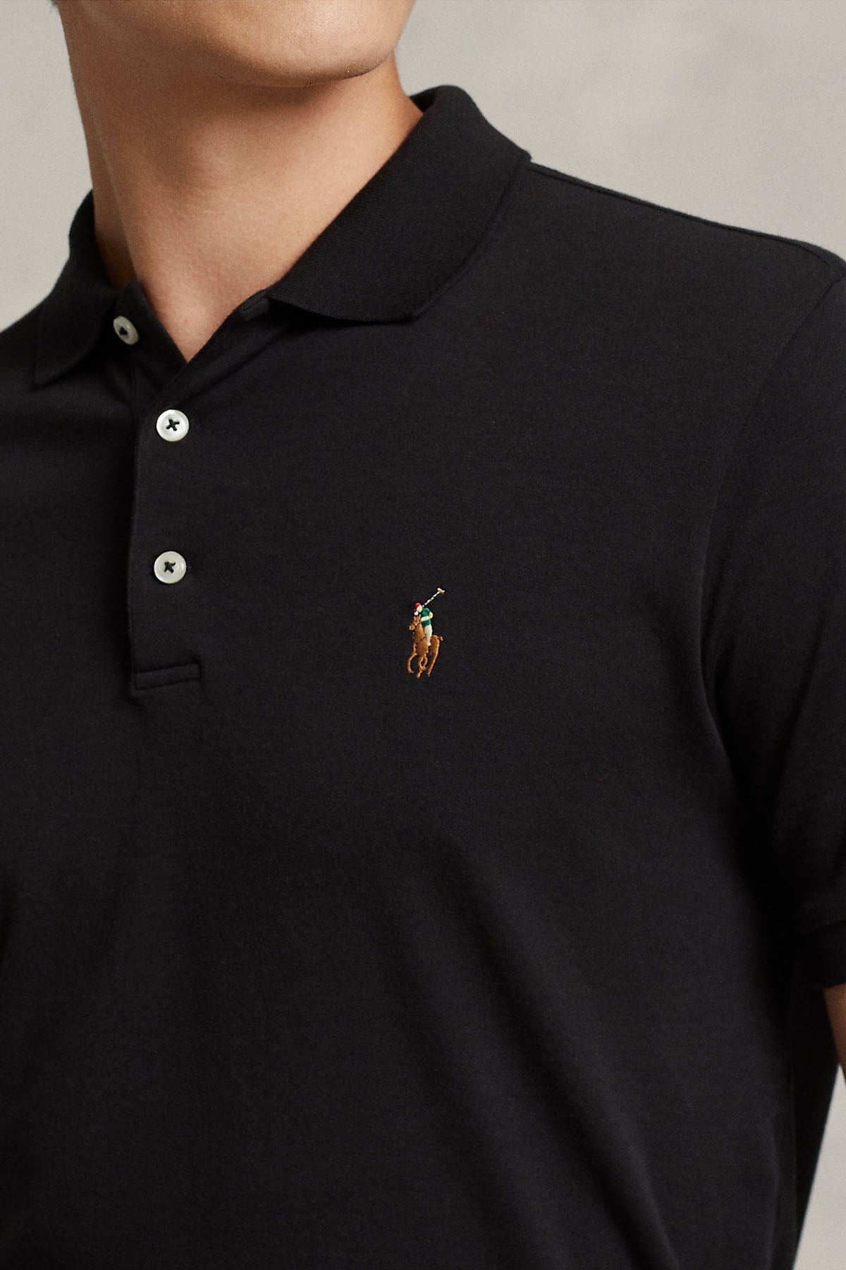 Polo Ralph Lauren Custom Slim Fit Polo Yaka T-shirt-Libas Trendy Fashion Store