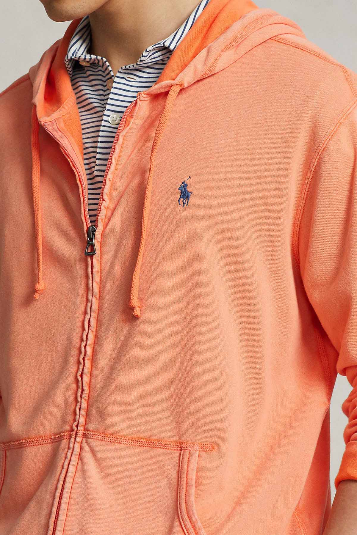Polo Ralph Lauren Fermuarlı Kapüşonlu Sweatshirt Ceket-Libas Trendy Fashion Store