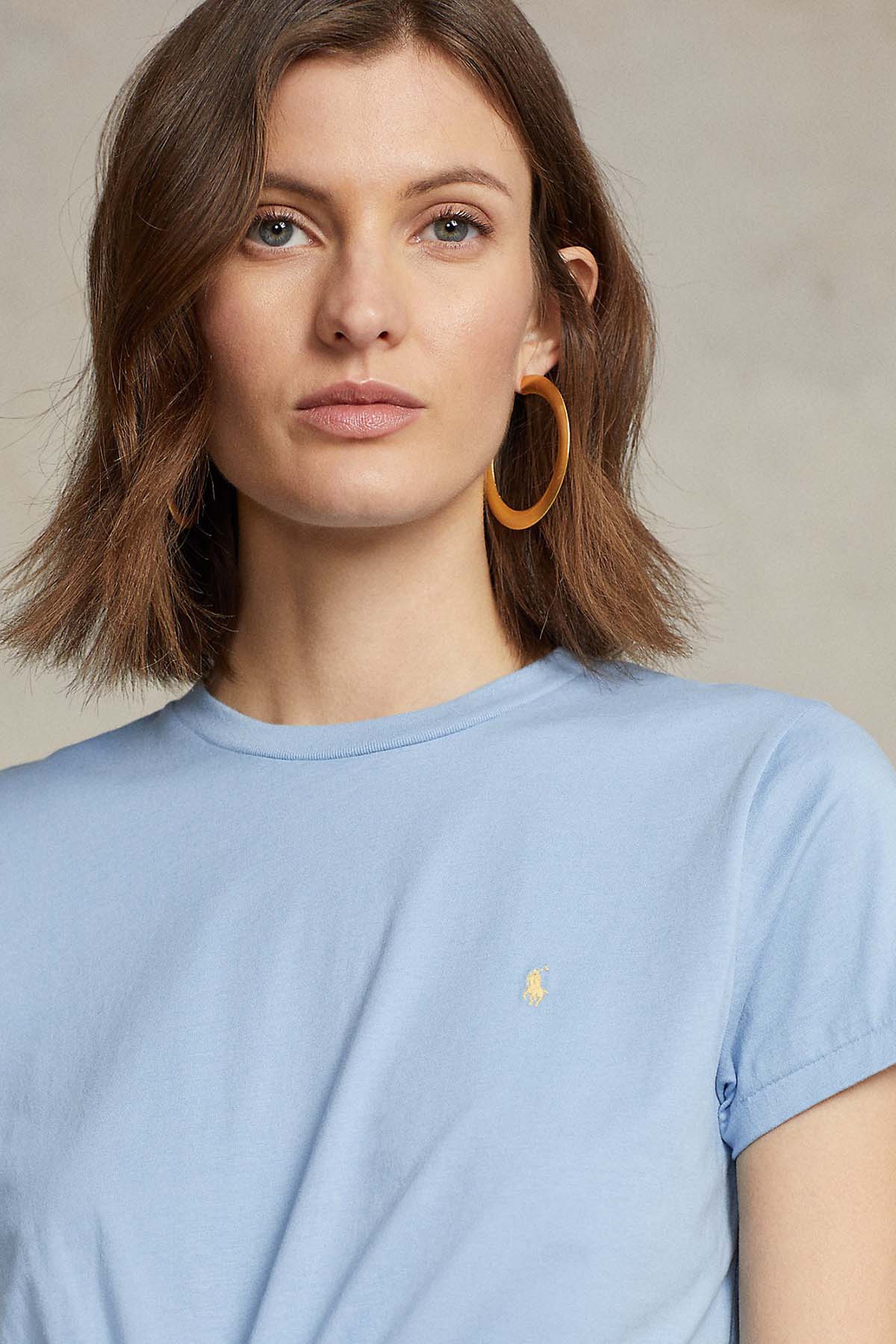 Polo Ralph Lauren Custom Fit Yuvarlak Yaka T-shirt-Libas Trendy Fashion Store