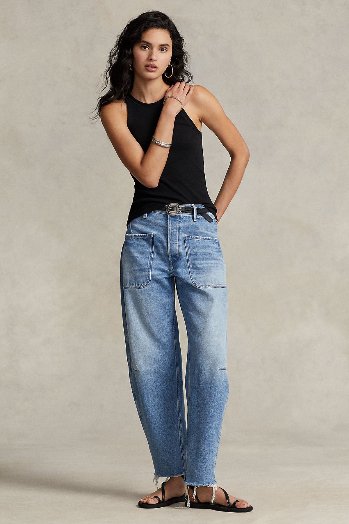 Polo Ralph Lauren Yuvarlak Yaka Kolsuz T-shirt-Libas Trendy Fashion Store