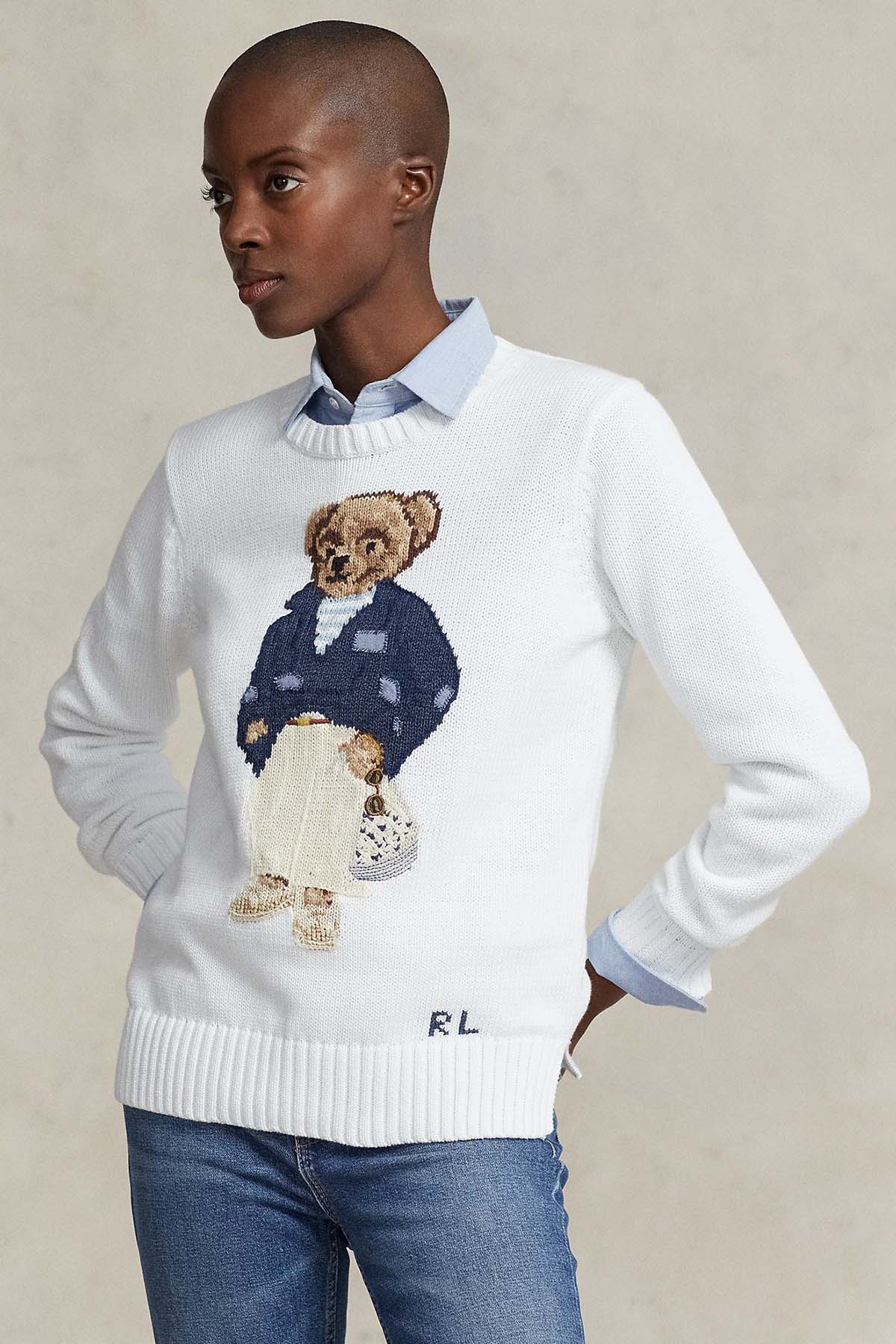 Polo Ralph Lauren Polo Bear Örgü Triko-Libas Trendy Fashion Store