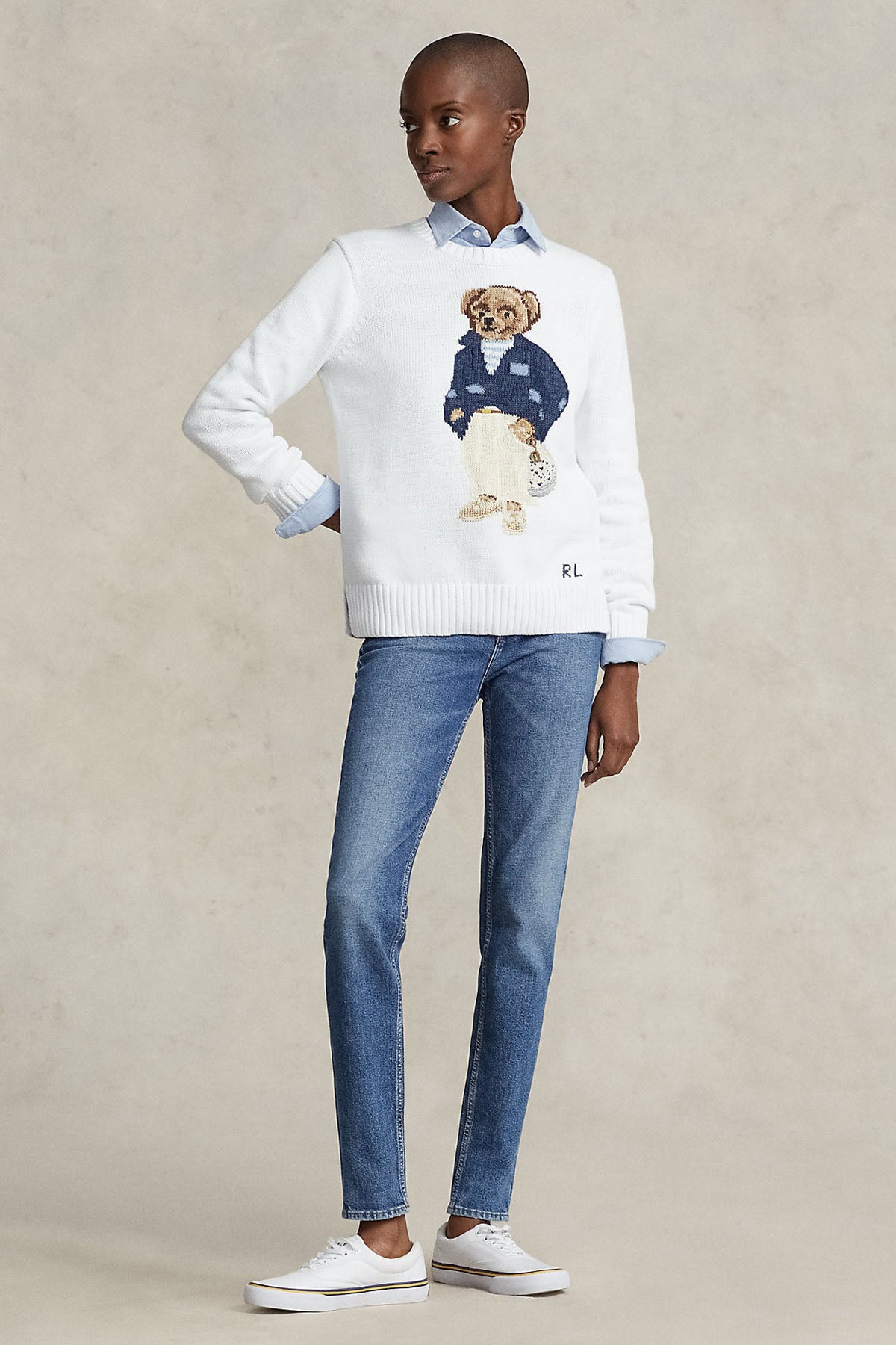 Polo Ralph Lauren Polo Bear Örgü Triko-Libas Trendy Fashion Store