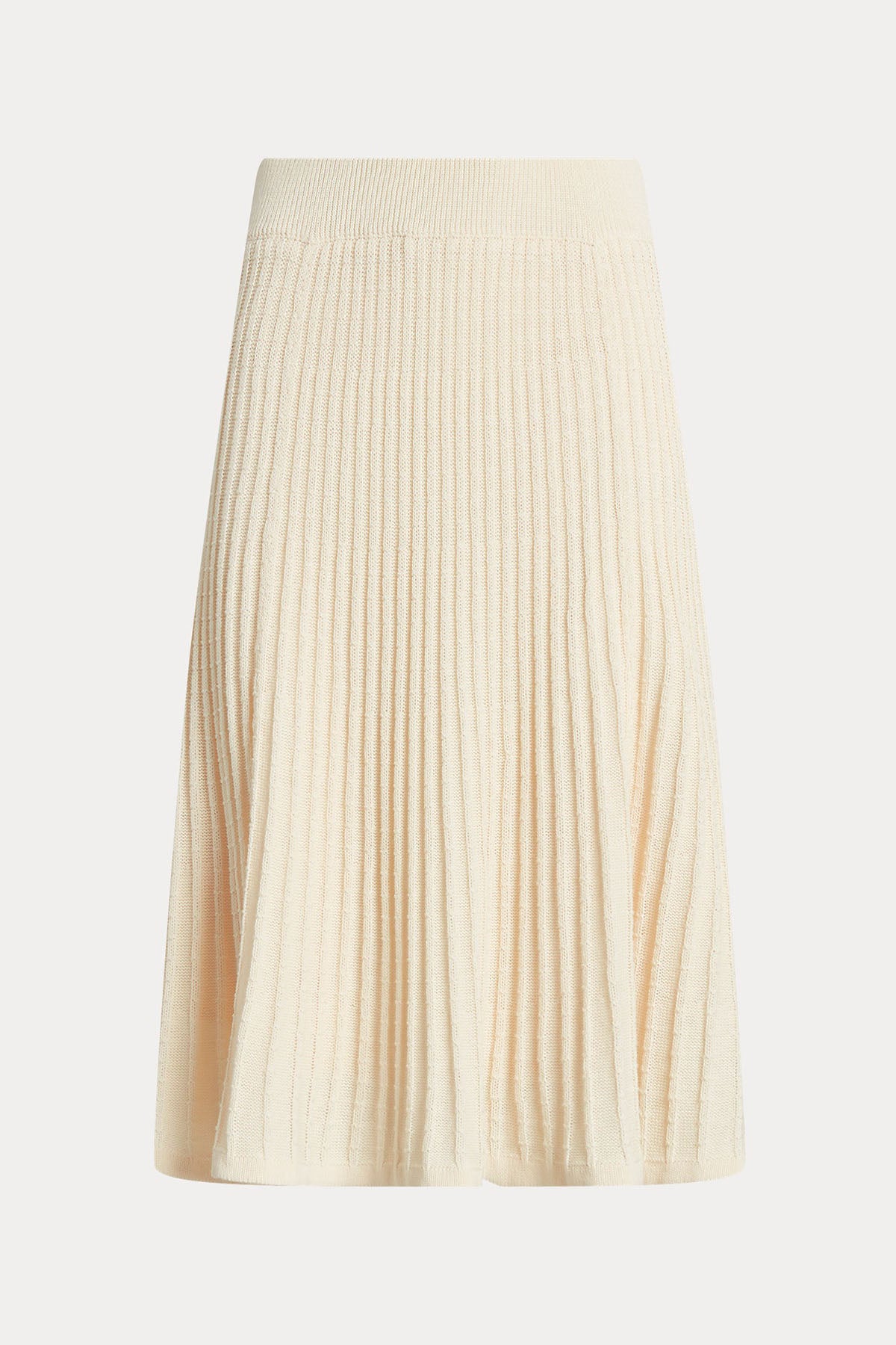 Polo Ralph Lauren Dizüstü Keten Karışımlı Piliseli Etek-Libas Trendy Fashion Store