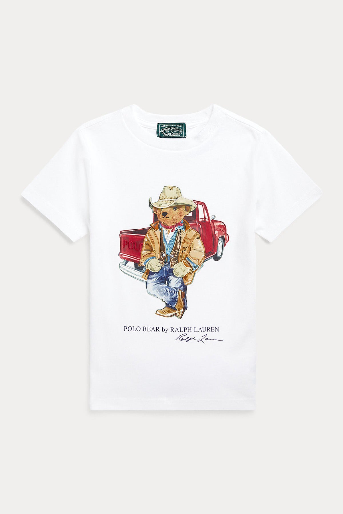 Polo Ralph Lauren Kids 2-4 Yaş Erkek Çocuk Polo Bear T-shirt-Libas Trendy Fashion Store