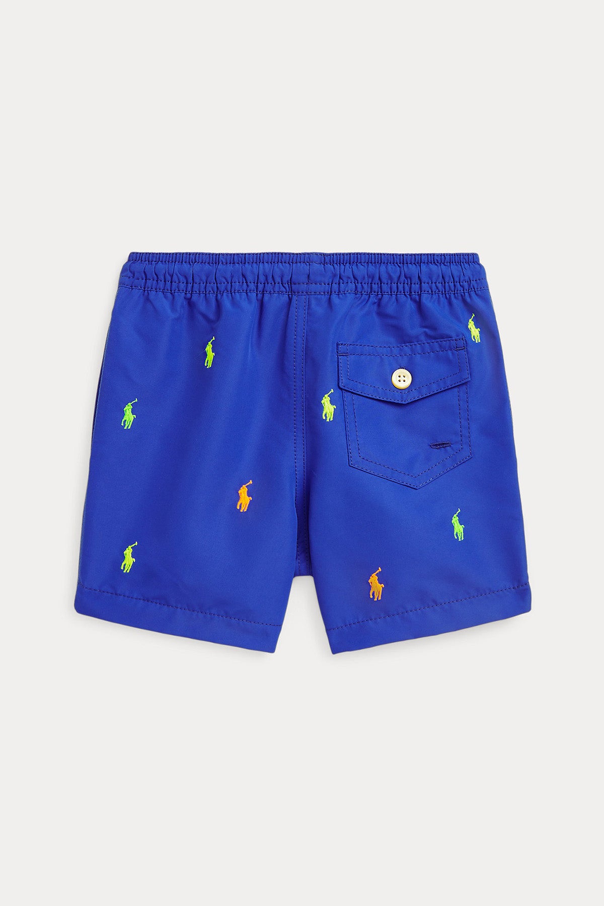 Polo Ralph Lauren Kids 5-7 Yaş Erkek Çocuk Renkli Pony Logolu Şort Mayo-Libas Trendy Fashion Store