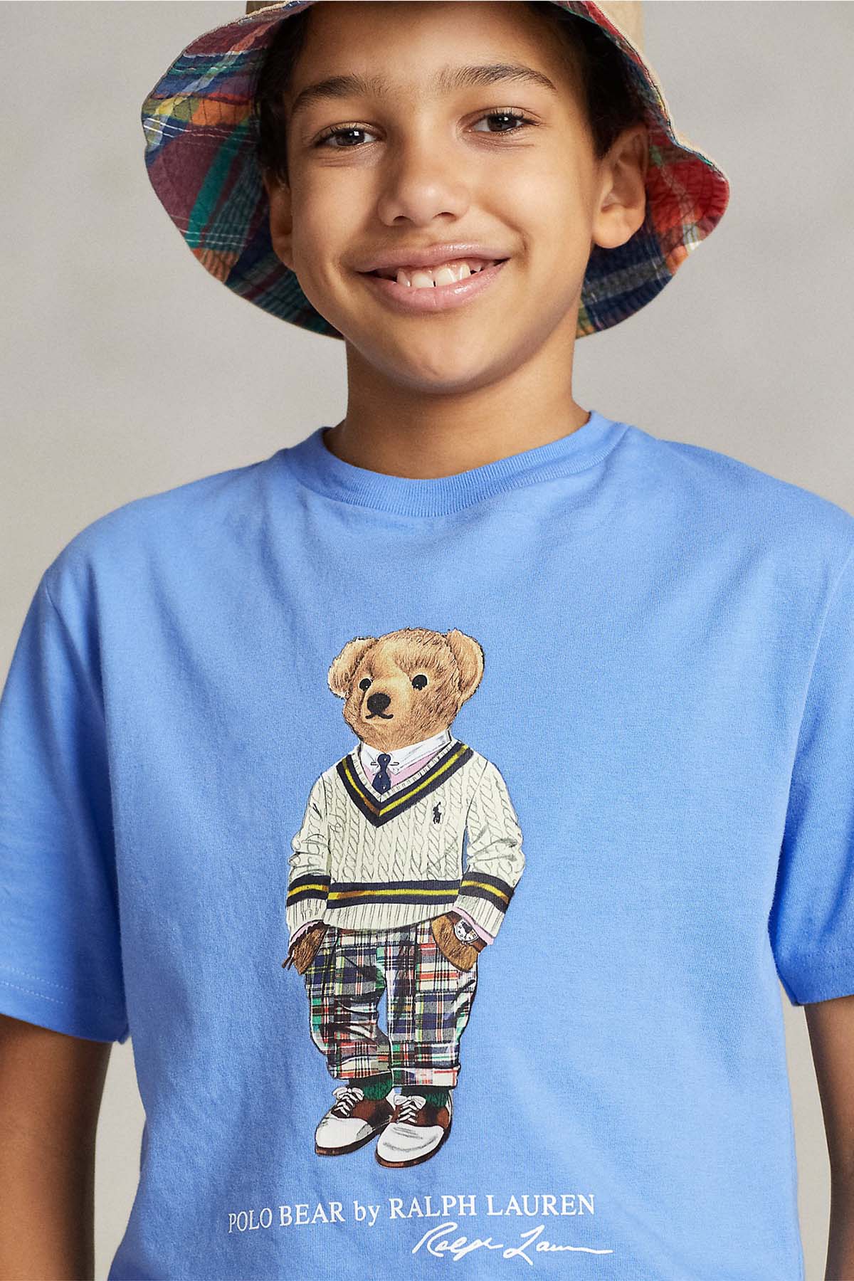 Polo Ralph Lauren Kids S-M Beden Erkek Çocuk Polo Bear T-shirt-Libas Trendy Fashion Store