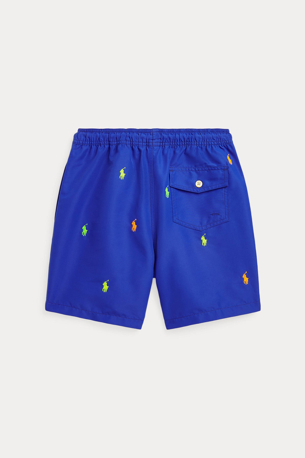 Polo Ralph Lauren Kids S-M Beden Erkek Çocuk Renkli Pony Logolu Şort Mayo-Libas Trendy Fashion Store