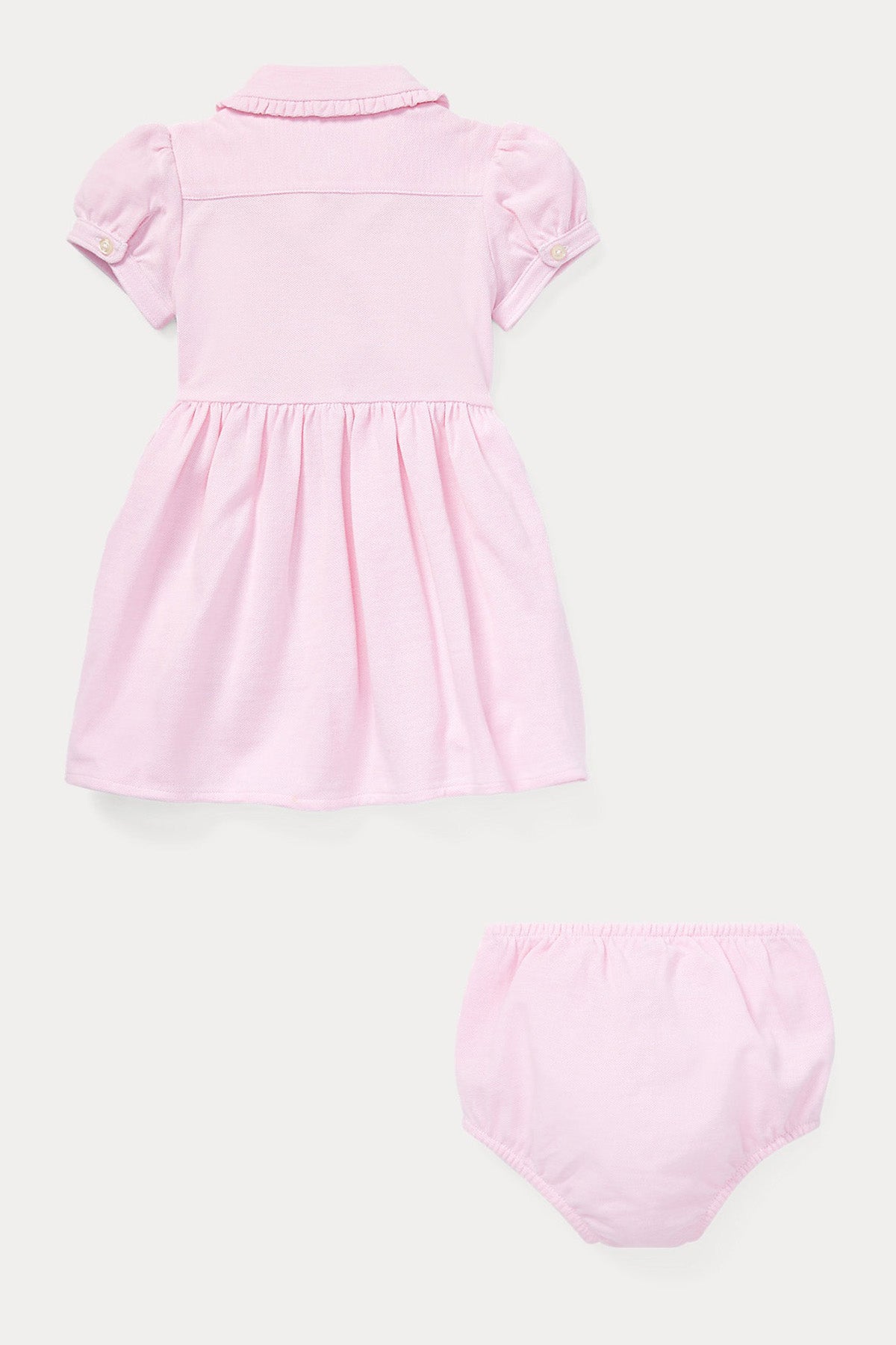 Polo Ralph Lauren Kids 6-12 Aylık Kız Bebek Gömlek Elbise-Libas Trendy Fashion Store