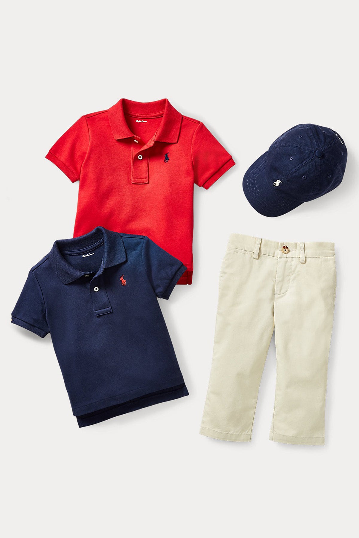 Polo Ralph Lauren 12-18 Aylık Erkek Bebek Polo Yaka T-shirt-Libas Trendy Fashion Store