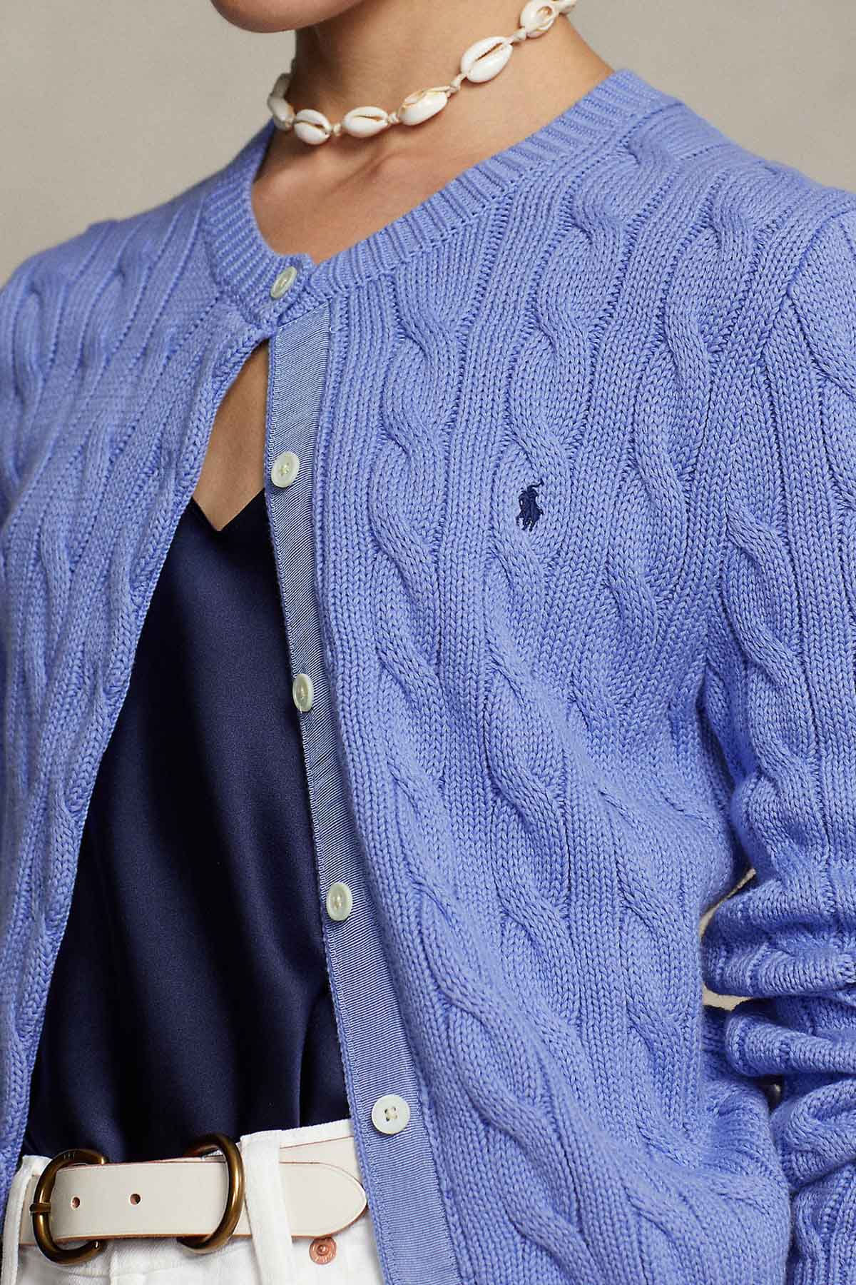 Polo Ralph Lauren Saç Örgü Triko Ceket-Libas Trendy Fashion Store