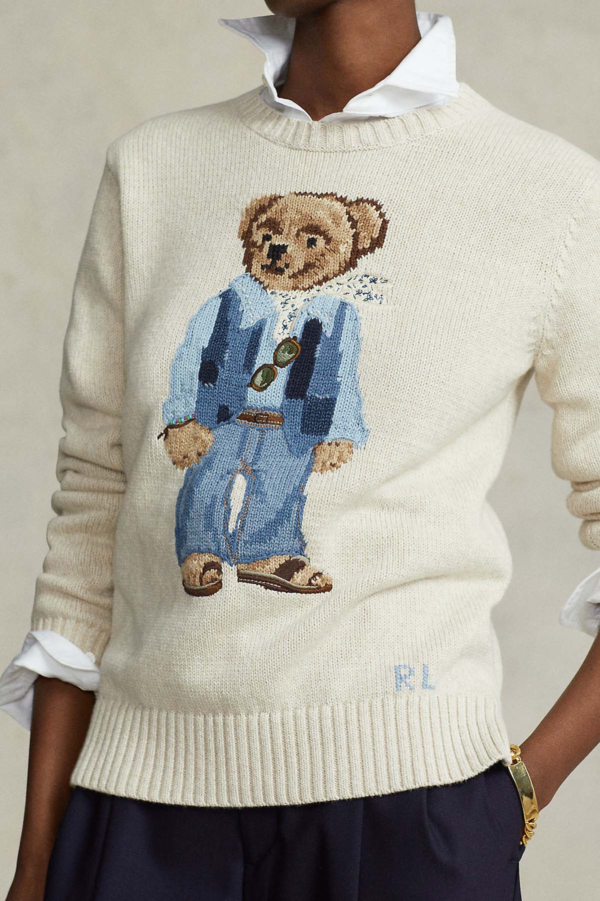 Polo Ralph Lauren Polo Bear Örgü Triko-Libas Trendy Fashion Store