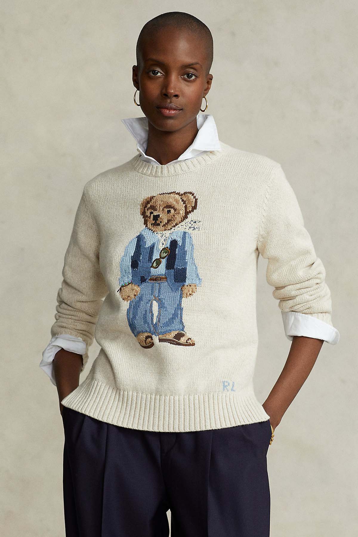 Polo Ralph Lauren Polo Bear Örgü Triko-Libas Trendy Fashion Store