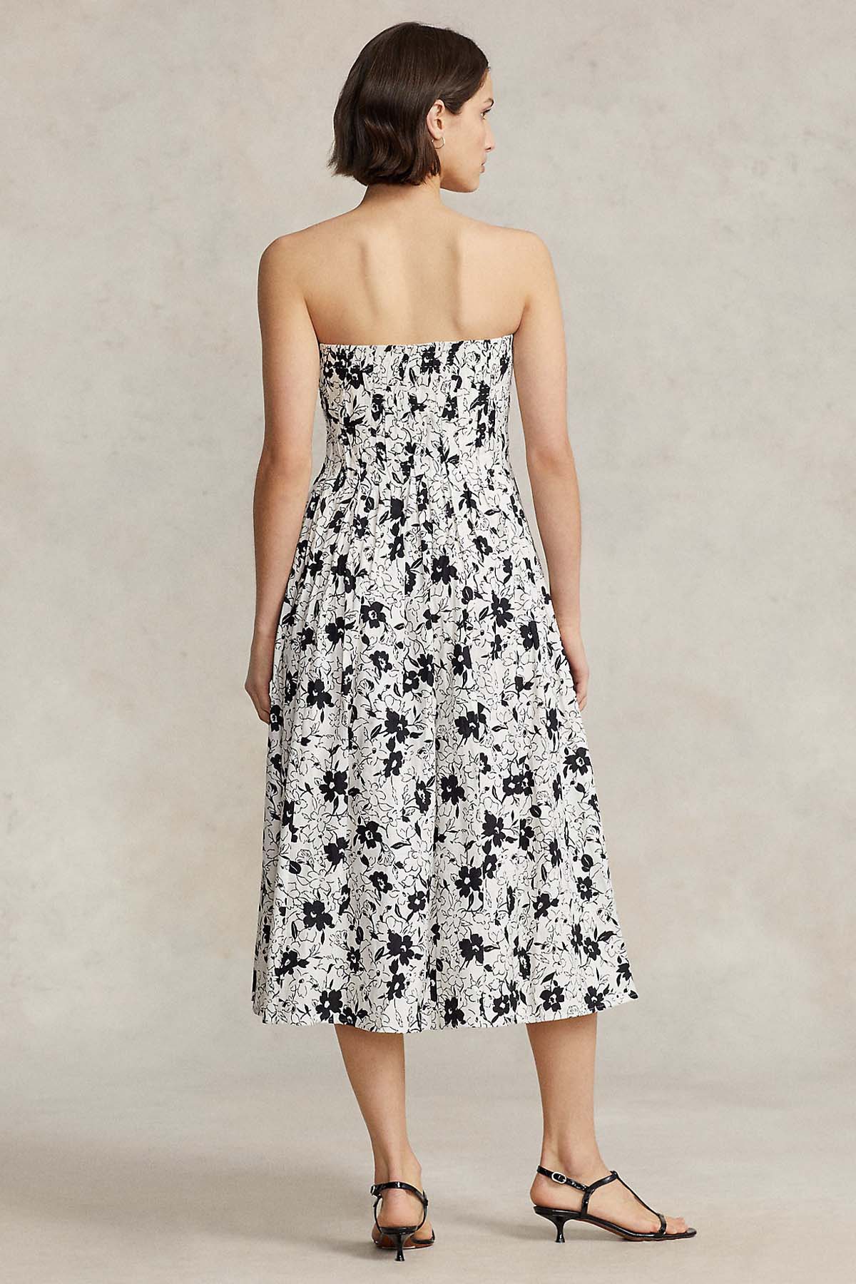 Polo Ralph Lauren Straplez Midi Elbise-Libas Trendy Fashion Store