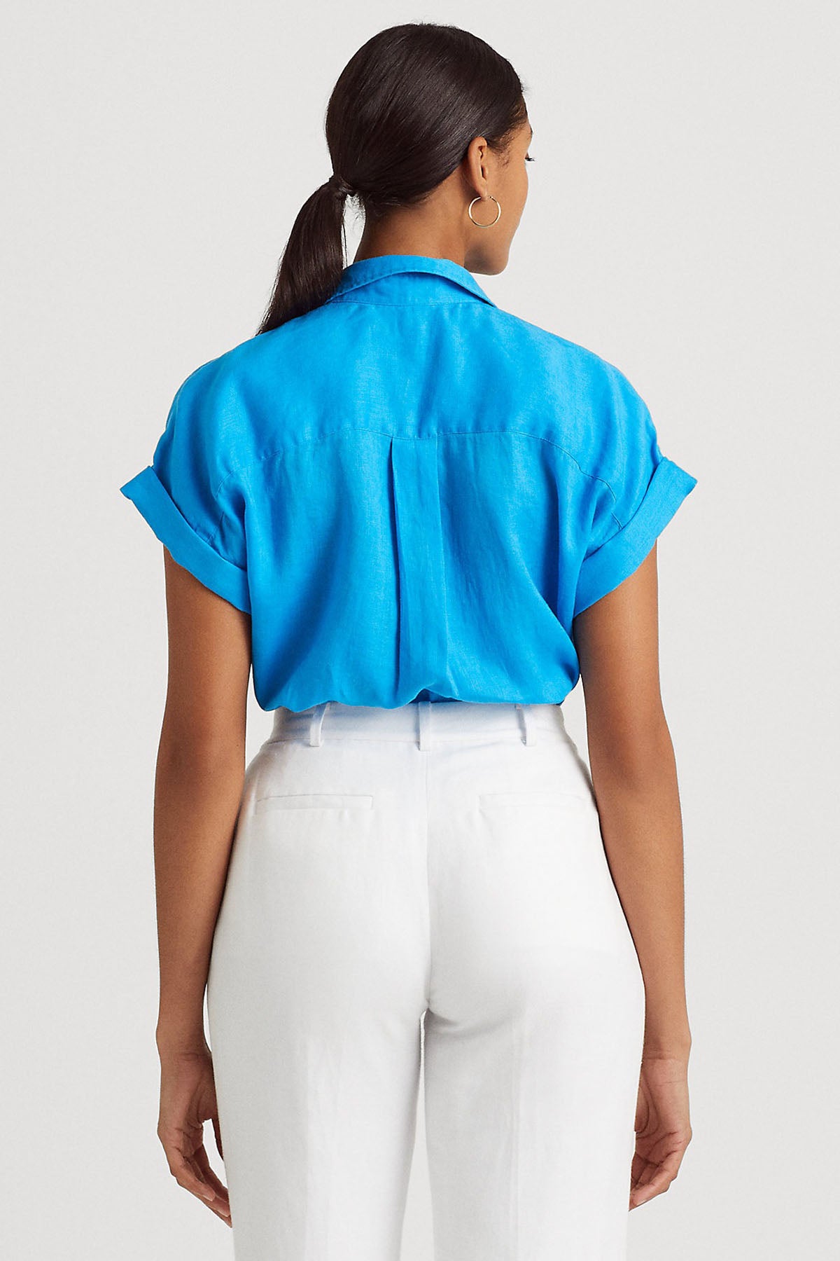 Polo Ralph Lauren Kısa Kollu Keten Gömlek-Libas Trendy Fashion Store