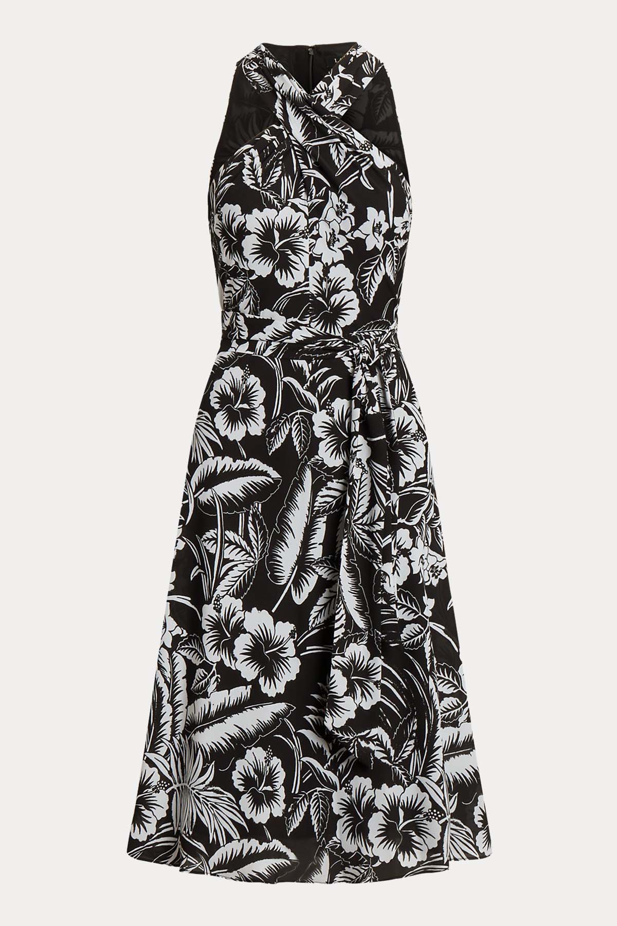 Polo Ralph Lauren Çiçek Desenli Midi Elbise-Libas Trendy Fashion Store