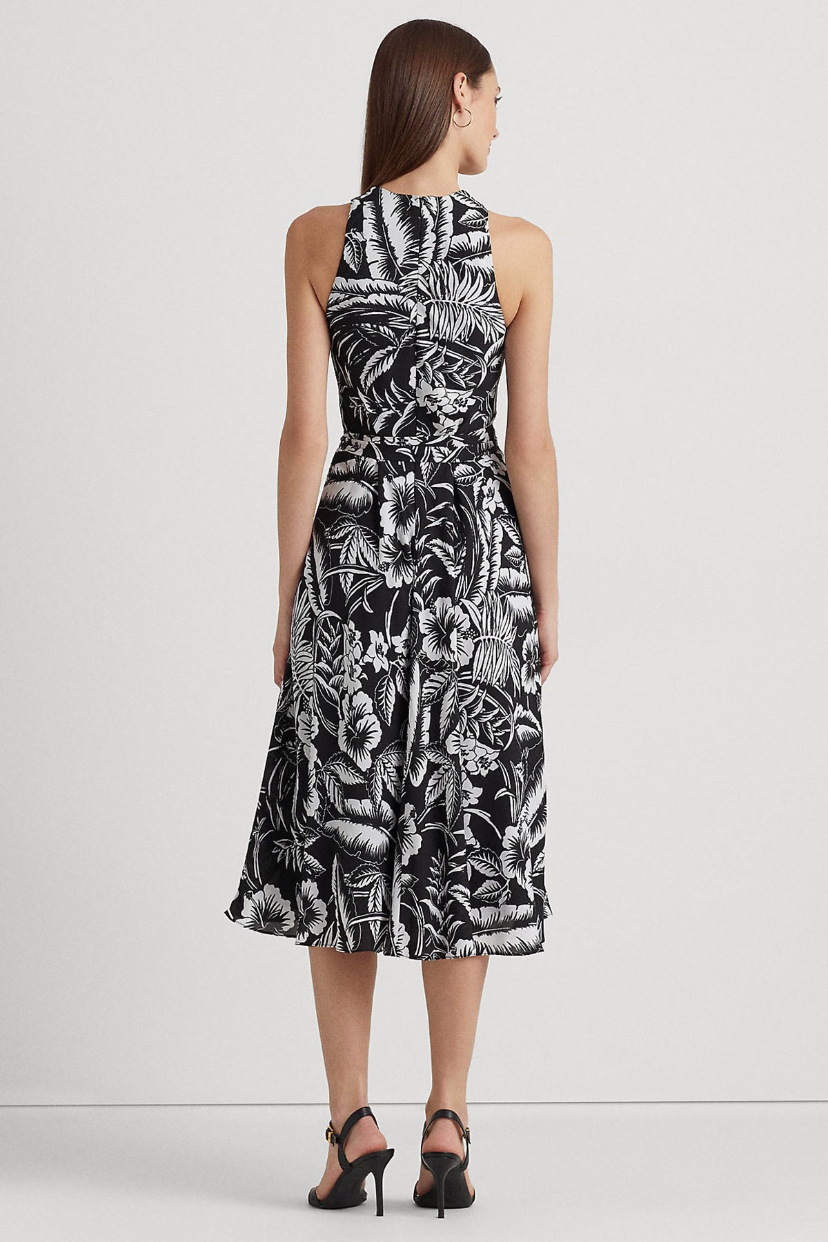 Polo Ralph Lauren Çiçek Desenli Midi Elbise-Libas Trendy Fashion Store