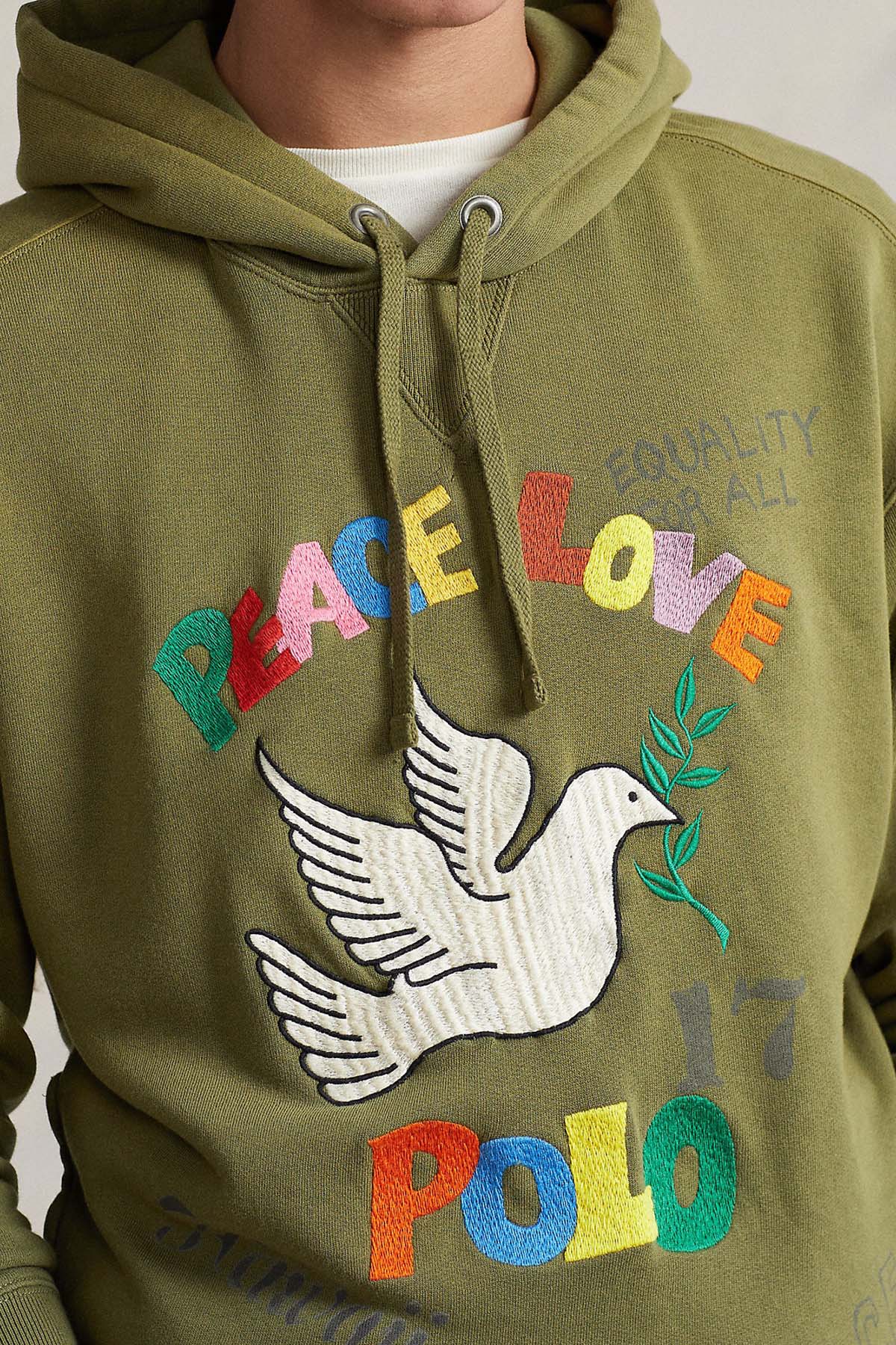 Polo Ralph Lauren Kapüşonlu Nakış Detaylı Şardonlu Sweatshirt-Libas Trendy Fashion Store