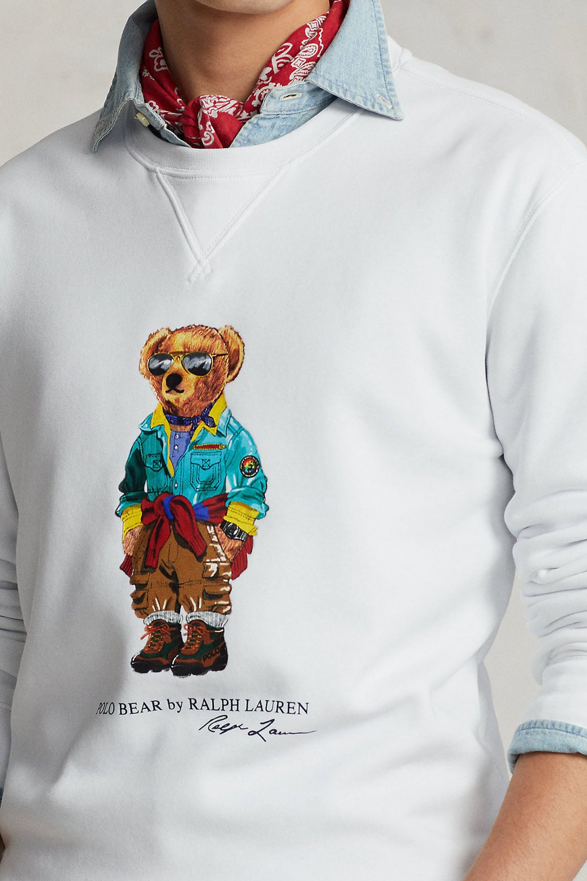 Polo Ralph Lauren Polo Bear Şardonlu Sweatshirt-Libas Trendy Fashion Store