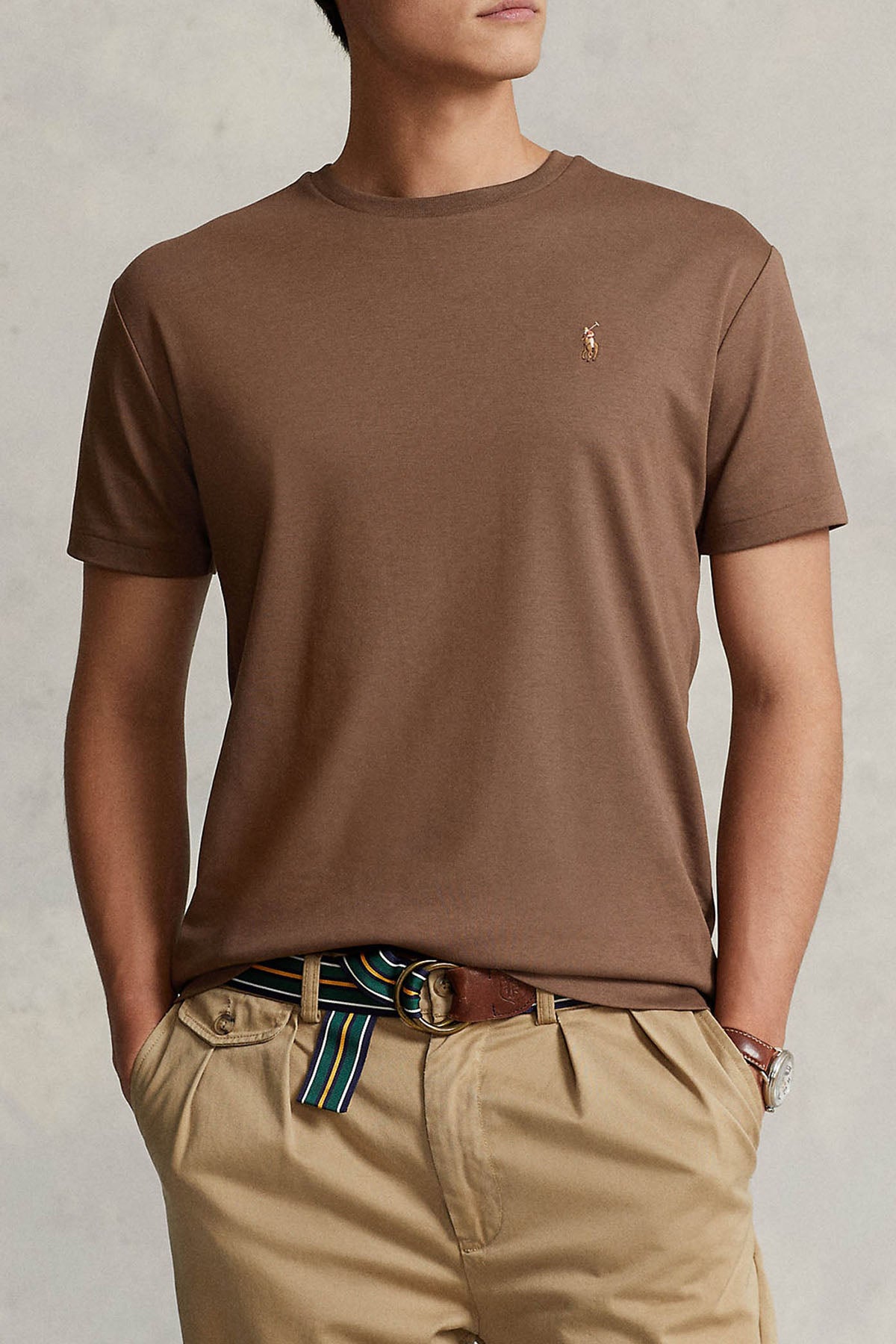 Polo Ralph Lauren Custom Slim Fit Yuvarlak Yaka T-shirt-Libas Trendy Fashion Store