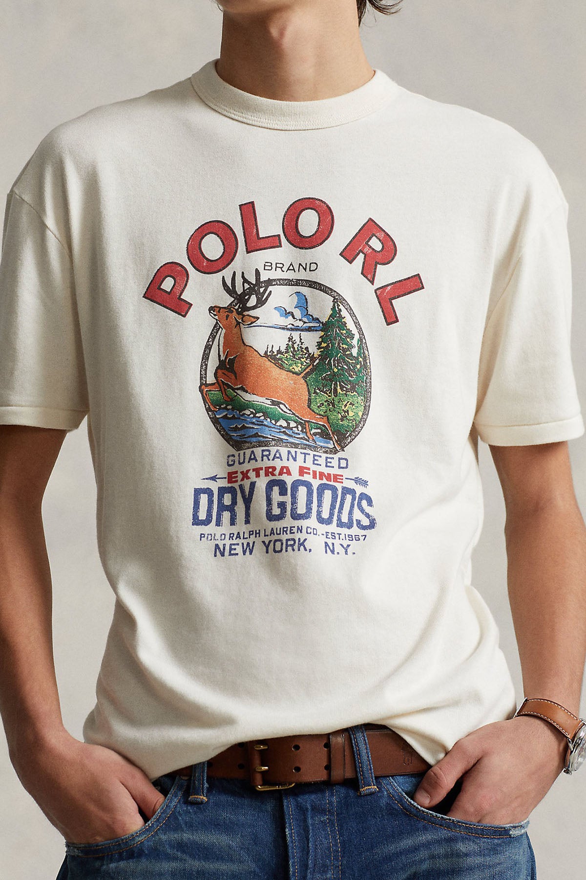 Polo Ralph Lauren Classic Fit Yuvarlak Yaka T-shirt-Libas Trendy Fashion Store