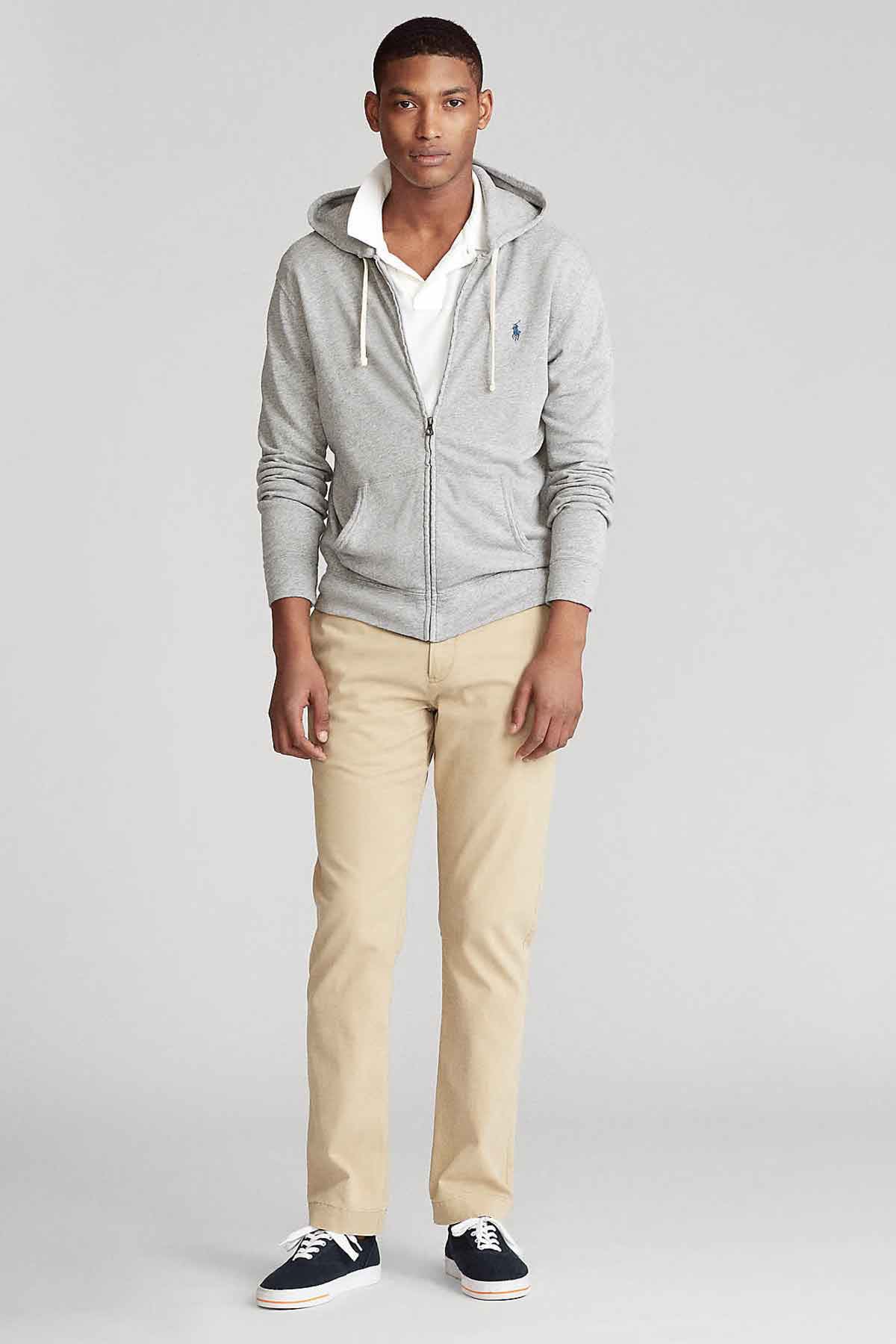 Polo Ralph Lauren Fermuarlı Kapüşonlu Sweatshirt Ceket-Libas Trendy Fashion Store