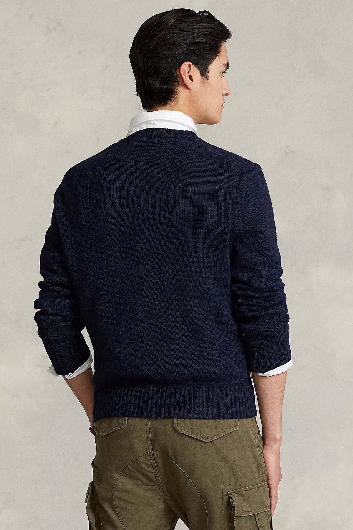 Polo Ralph Lauren Polo Bear Ketenli Örgü Triko-Libas Trendy Fashion Store