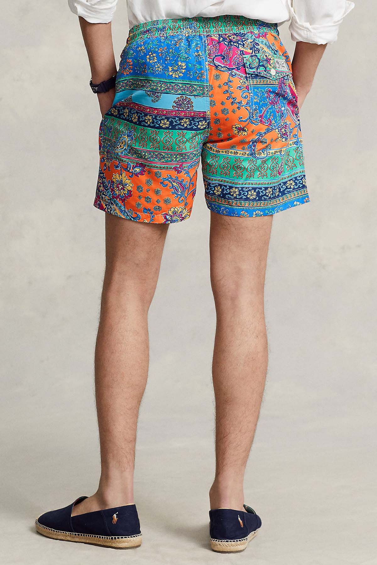 Polo Ralph Lauren Classic Fit Desenli Şort Mayo-Libas Trendy Fashion Store