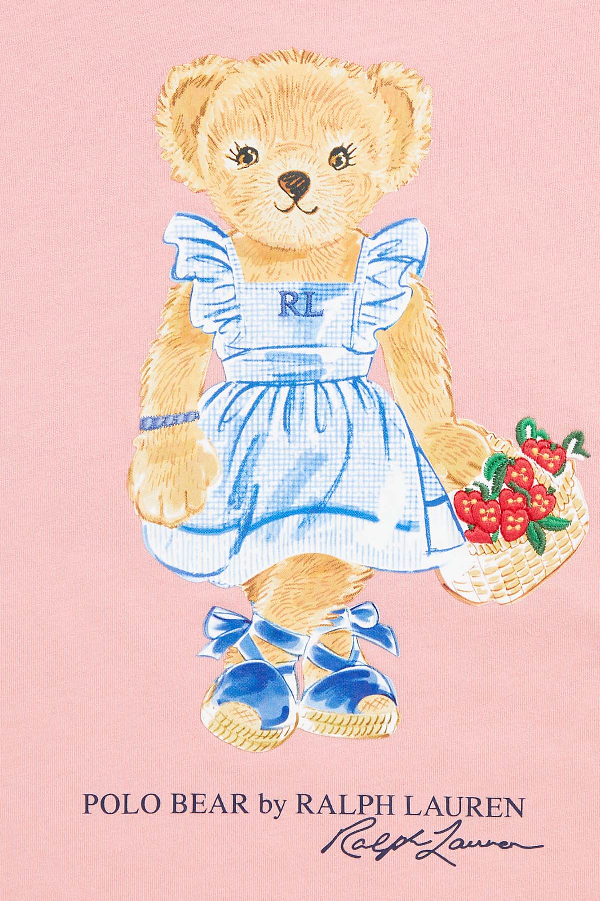 Polo Ralph Lauren Kids S-M Beden Kız Çocuk Polo Bear T-shirt-Libas Trendy Fashion Store