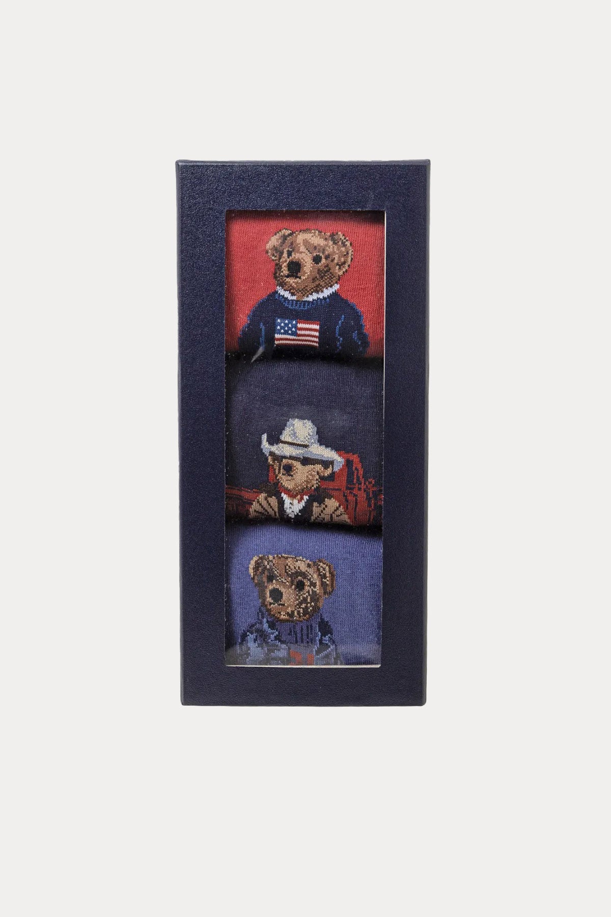 Polo Ralph Lauren 3'lü Paket Polo Bear Çorap-Libas Trendy Fashion Store