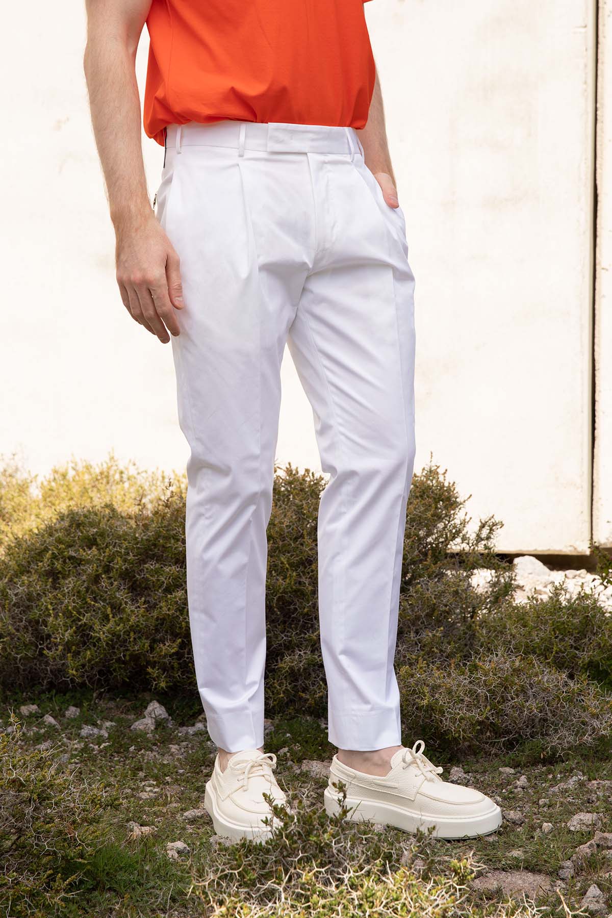 Pantaloni Torino Undici Tek Pile Streç Pantolon-Libas Trendy Fashion Store