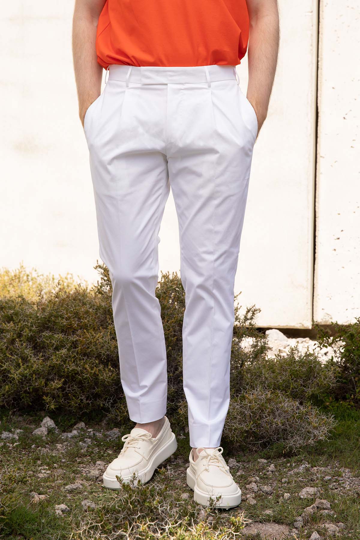 Pantaloni Torino Undici Tek Pile Streç Pantolon-Libas Trendy Fashion Store