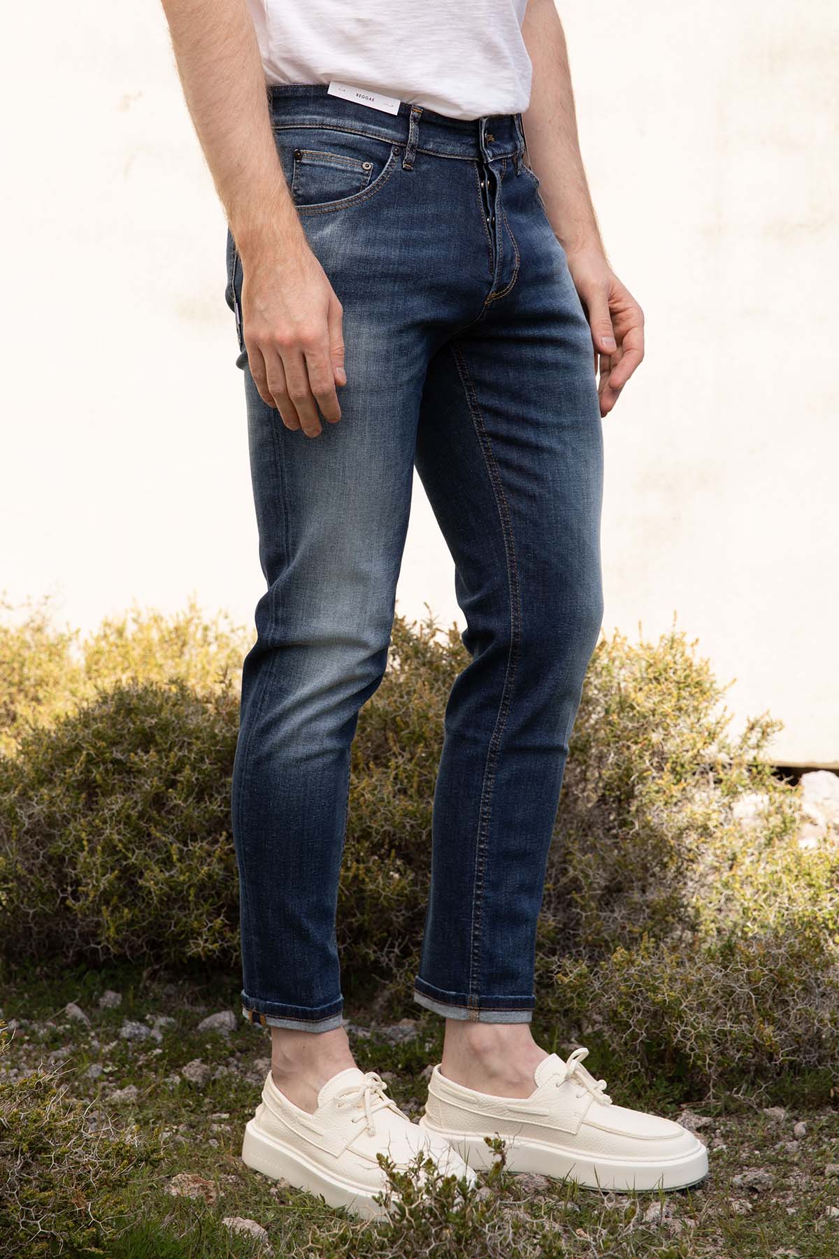 Pantaloni Torino Reggae Fit Yıkamalı Streç Jeans-Libas Trendy Fashion Store