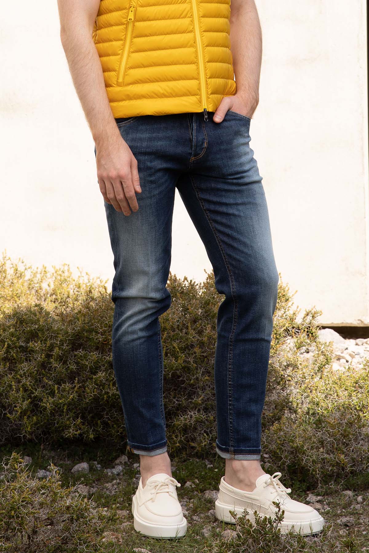 Pantaloni Torino Reggae Fit Yıkamalı Streç Jeans-Libas Trendy Fashion Store